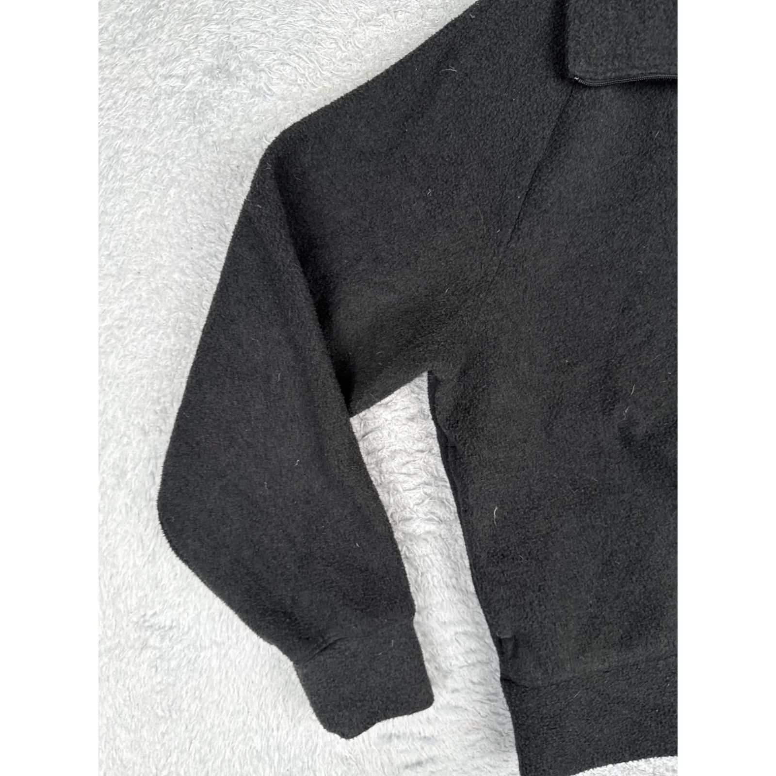 The North Face The North Face Jacket Womens Medium Black Fleece 1/4 Zip Pullover Outdoor Hiking Size M / US 6-8 / IT 42-44 - 3 Thumbnail