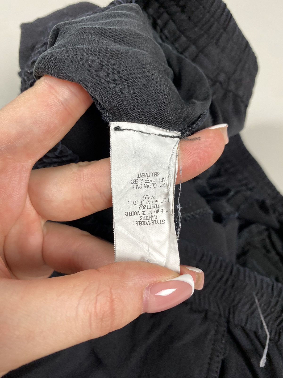 Designer × Helmut Lang Helmut Lang ladies viscose cropped pants trousers size ~ M Size 28" / US 6 / IT 42 - 10 Thumbnail