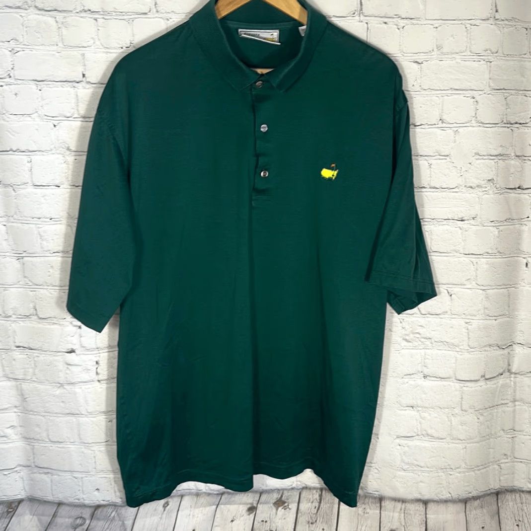 Vintage VINTAGE Augusta Nationals Golf Shop Slazenger The Masters Golf Polo Shirt Green XL Size US XL / EU 56 / 4 - 2 Thumbnail