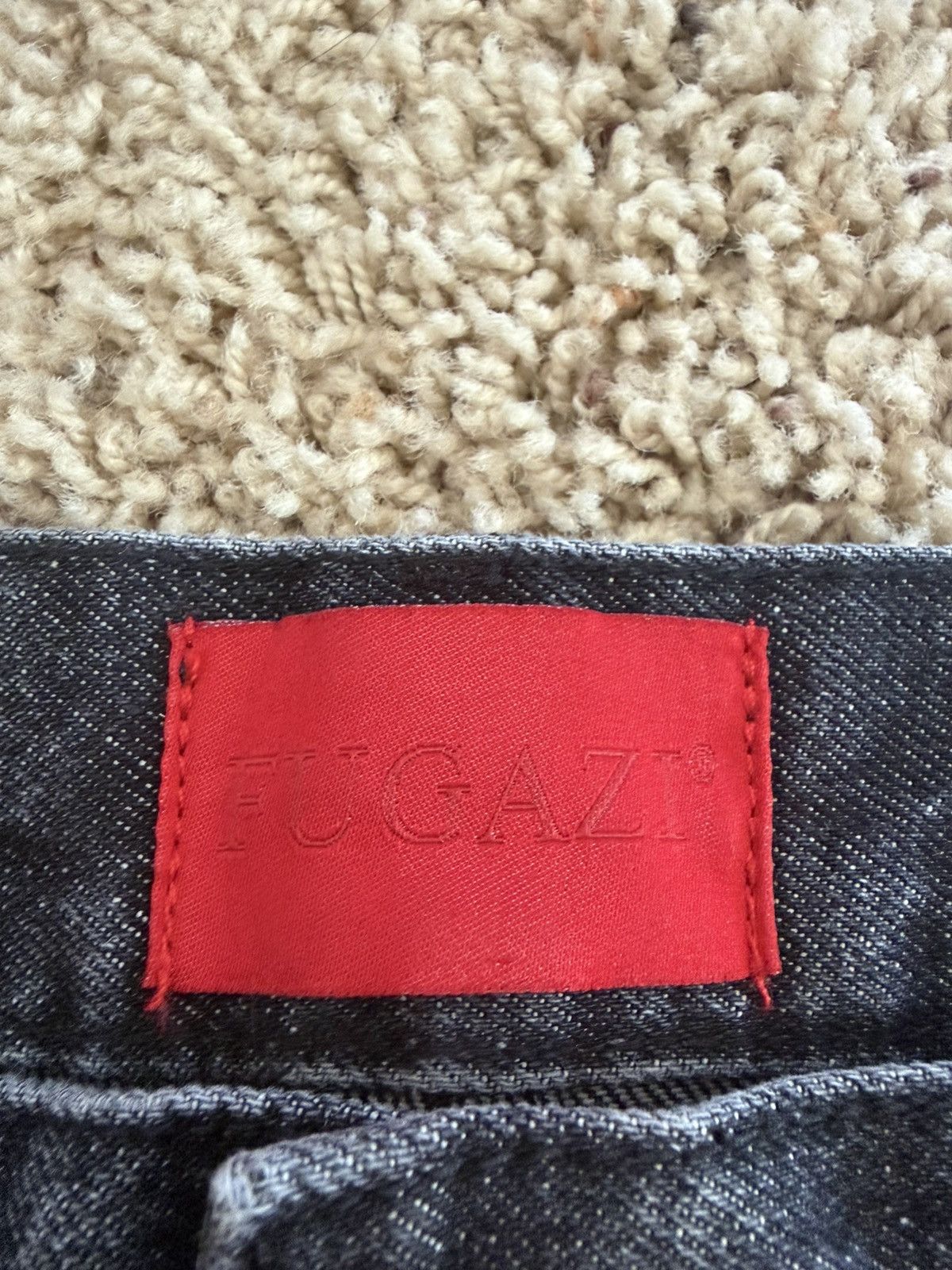 Fugazi Chain splatter jeans washed black Size US 34 / EU 50 - 5 Thumbnail