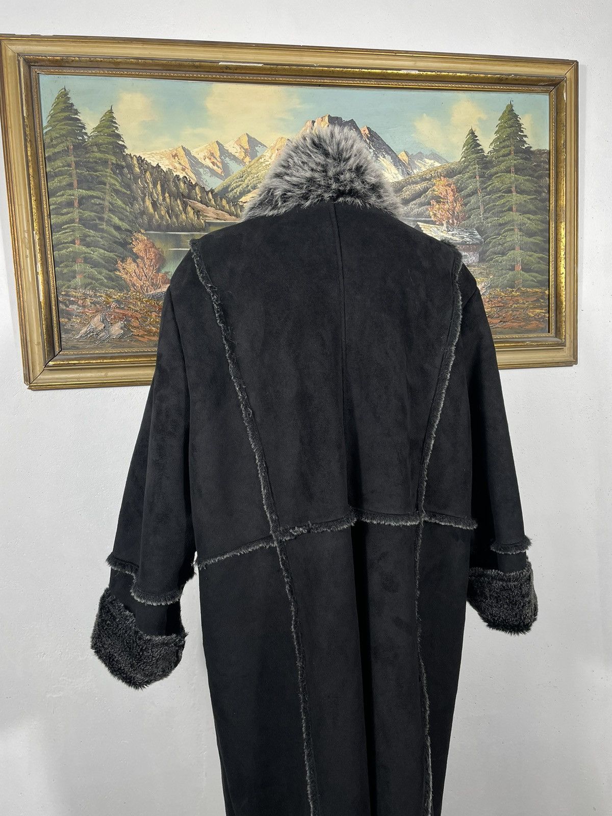 If Six Was Nine × Le Grande Bleu (L.G.B.) Button Ups Coat Avant Garde Affliction Grunge Retro 00s Size XL / US 12-14 / IT 48-50 - 7 Thumbnail
