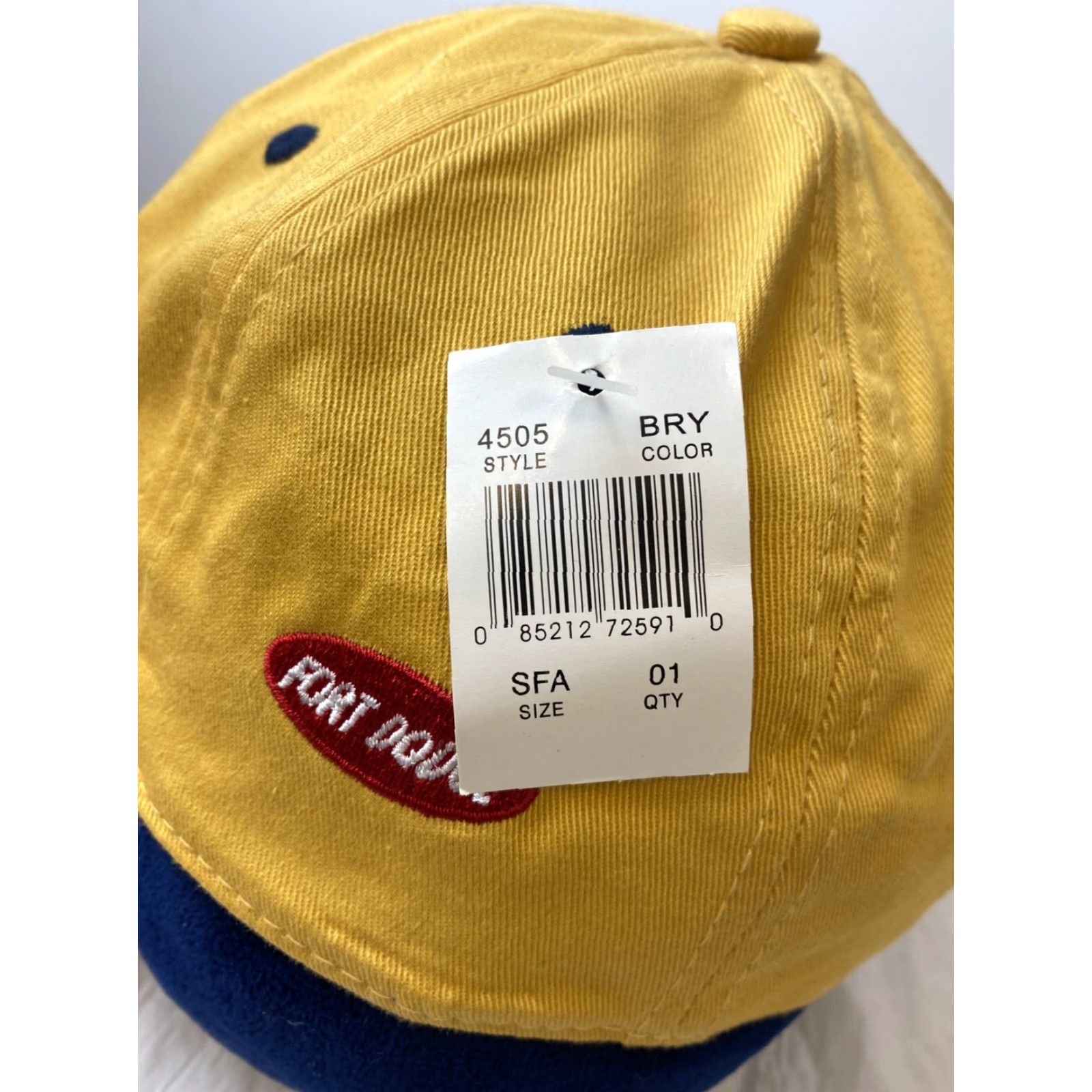 Vintage Page & Tuttle Cotton Dad Hat Adjustable Baseball Cap - One Size - Yellow - Casual - Unconstructed - Mens/Womens Size ONE SIZE - 6 Thumbnail