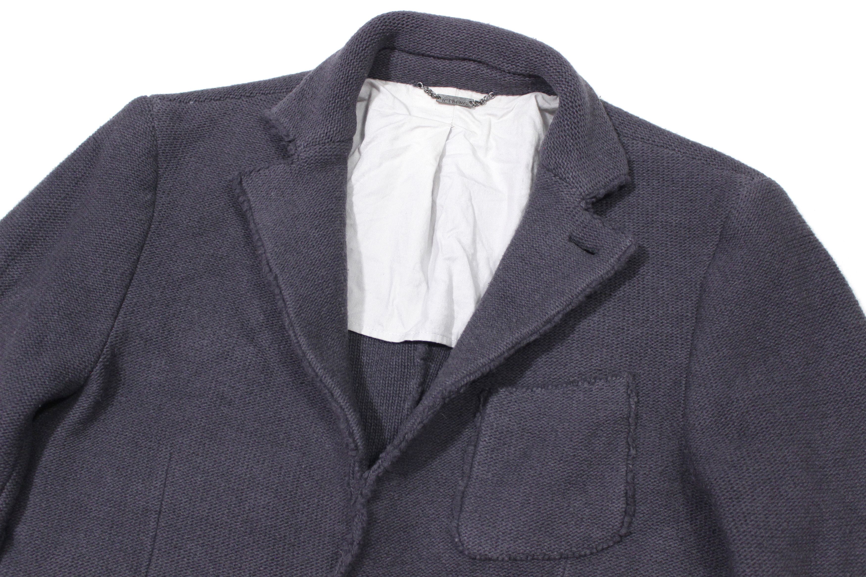 Iceberg Wool Cashmere Knit Blazer Size US L / EU 52-54 / 3 - 3 Thumbnail