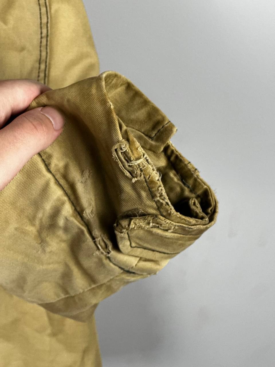 Alpha Industries Vintage 70s Alpha Industries M 65 Field Jacket Beige Size US XL / EU 56 / 4 - 9 Thumbnail