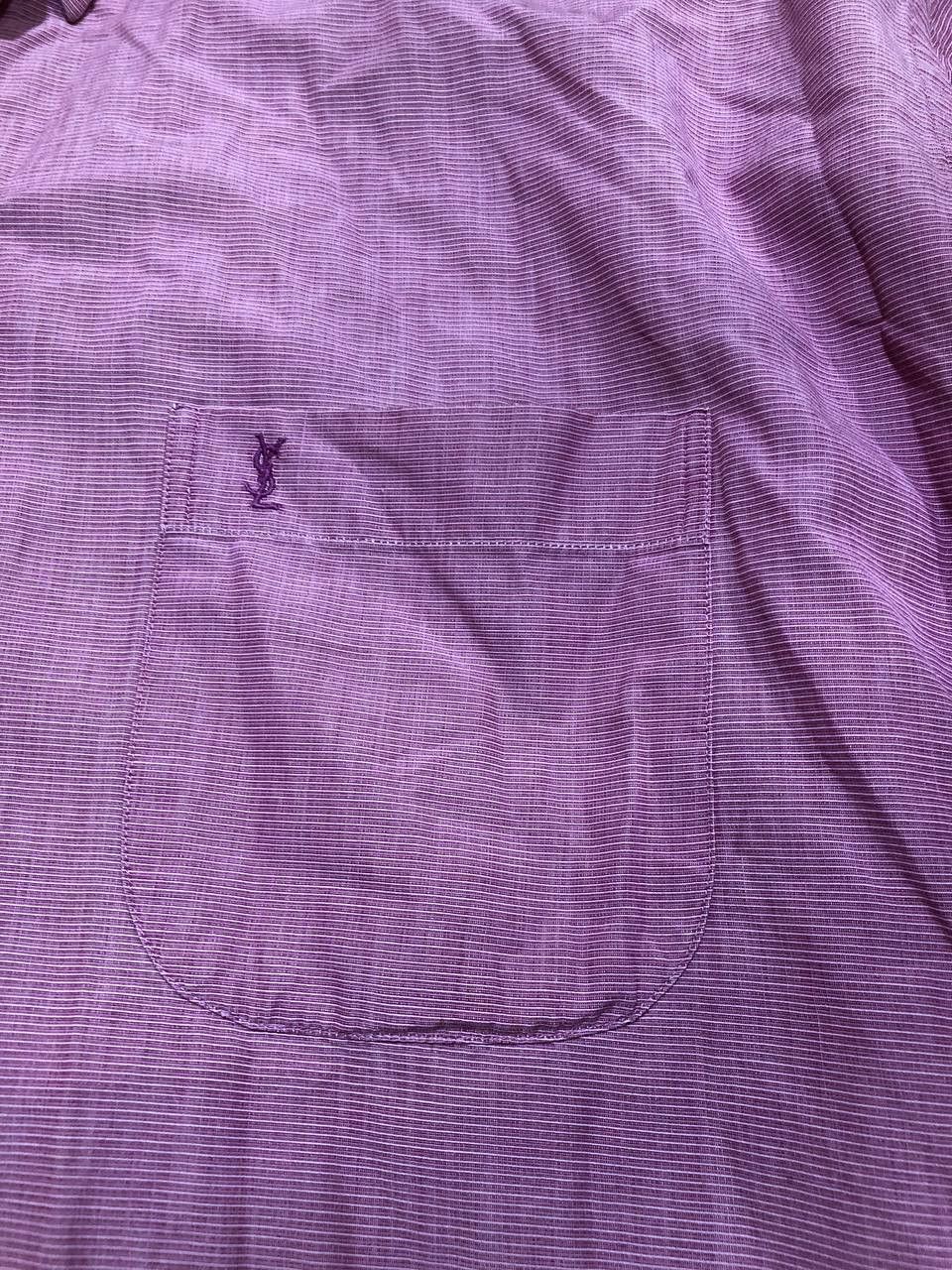 Yves Saint Laurent Luxury Yves Saint Laurent Y2K Logo Shirt Size XL Size US XL / EU 56 / 4 - 9 Thumbnail