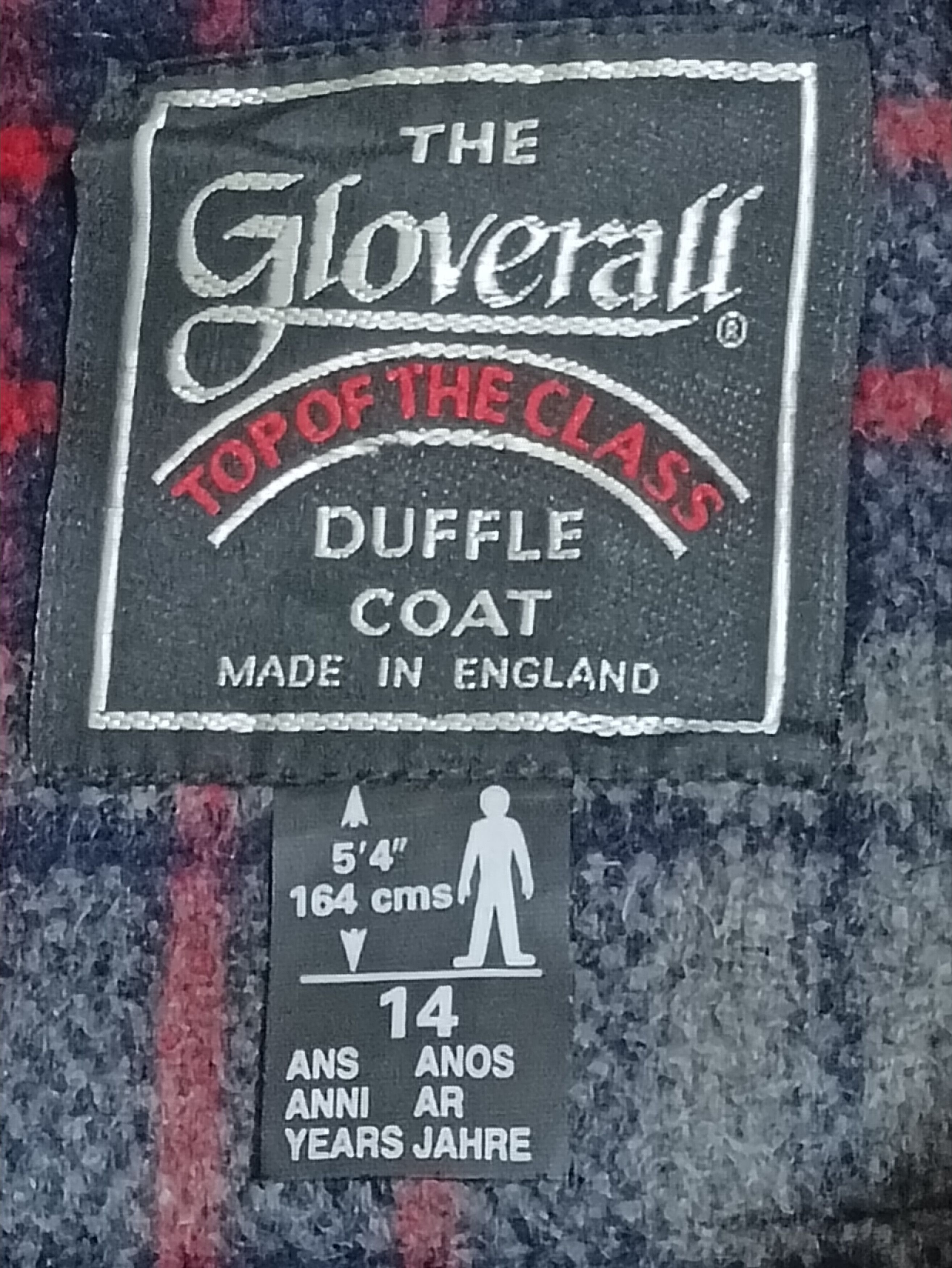 Gloverall NEW OLD STOCK GLOVERALL WOOL DUFFLE JACKET Size US M / EU 48-50 / 2 - 3 Thumbnail