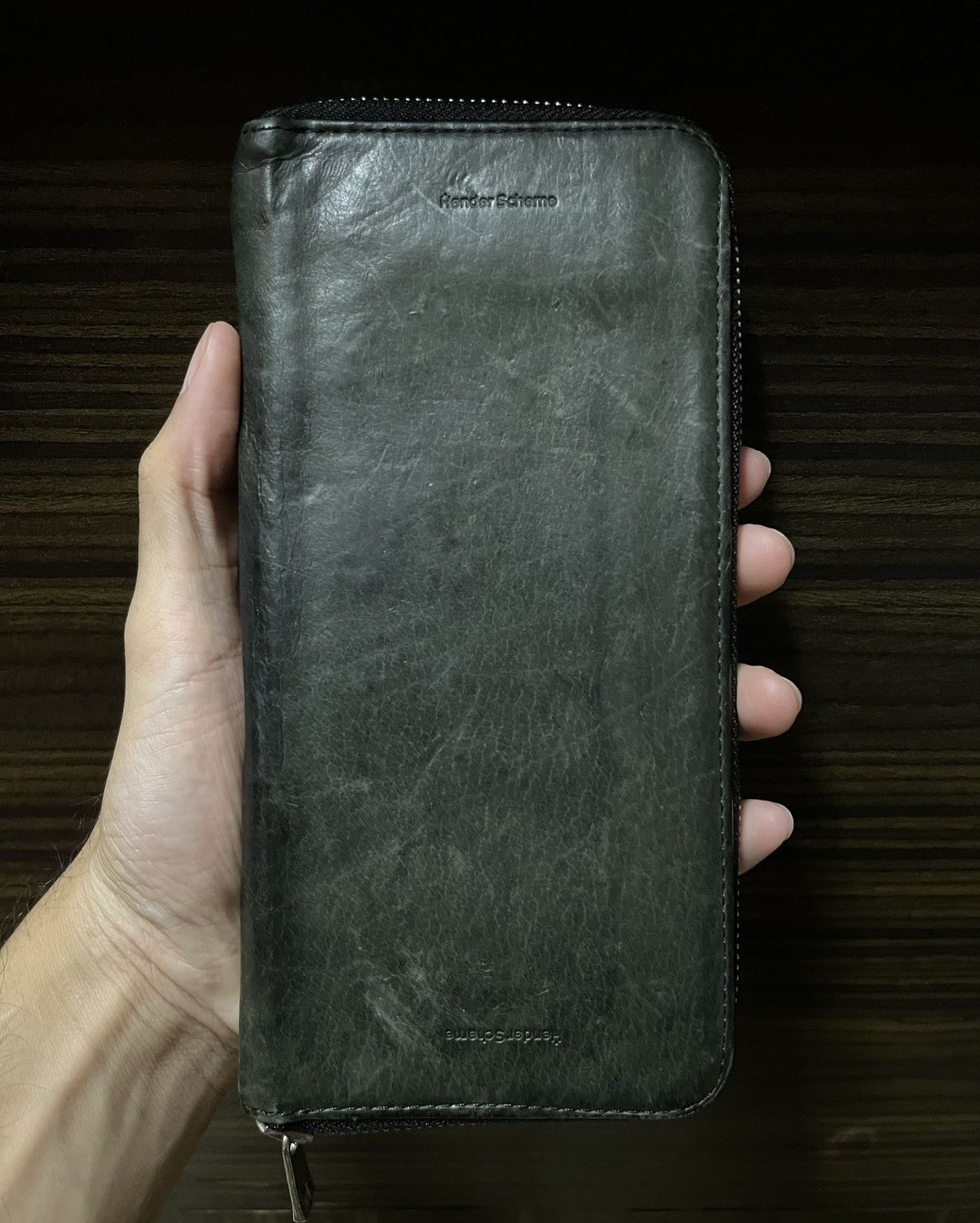 Hender Scheme Long Wallet Vegetable Tanned Leather Japanese Craft Size ONE SIZE - 1 Thumbnail