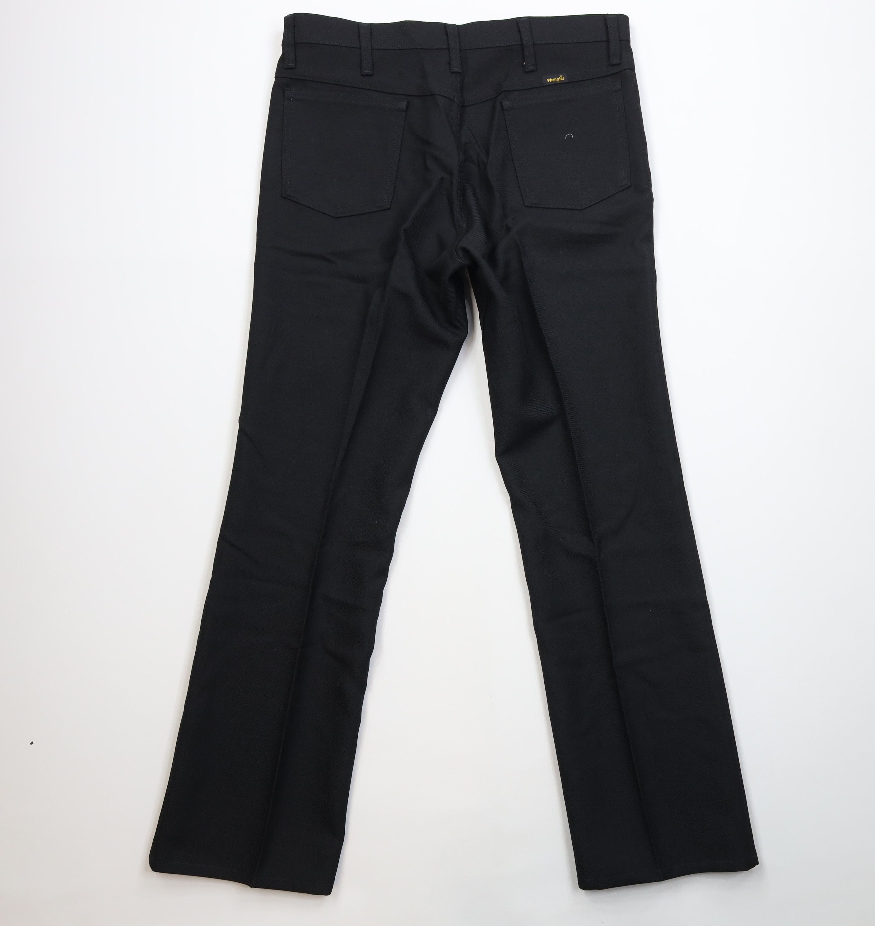 Wrangler Vintage 90s Wrangler Wide Leg Western Chino Pants Black Size US 38 / EU 54 - 9 Thumbnail