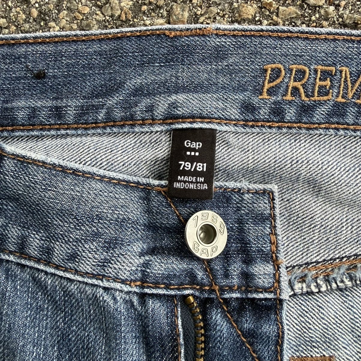 Gap VINTAGE GAP DENIM FADED RIPPEP JEAN PANTS Size US 32 / EU 48 - 9 Thumbnail