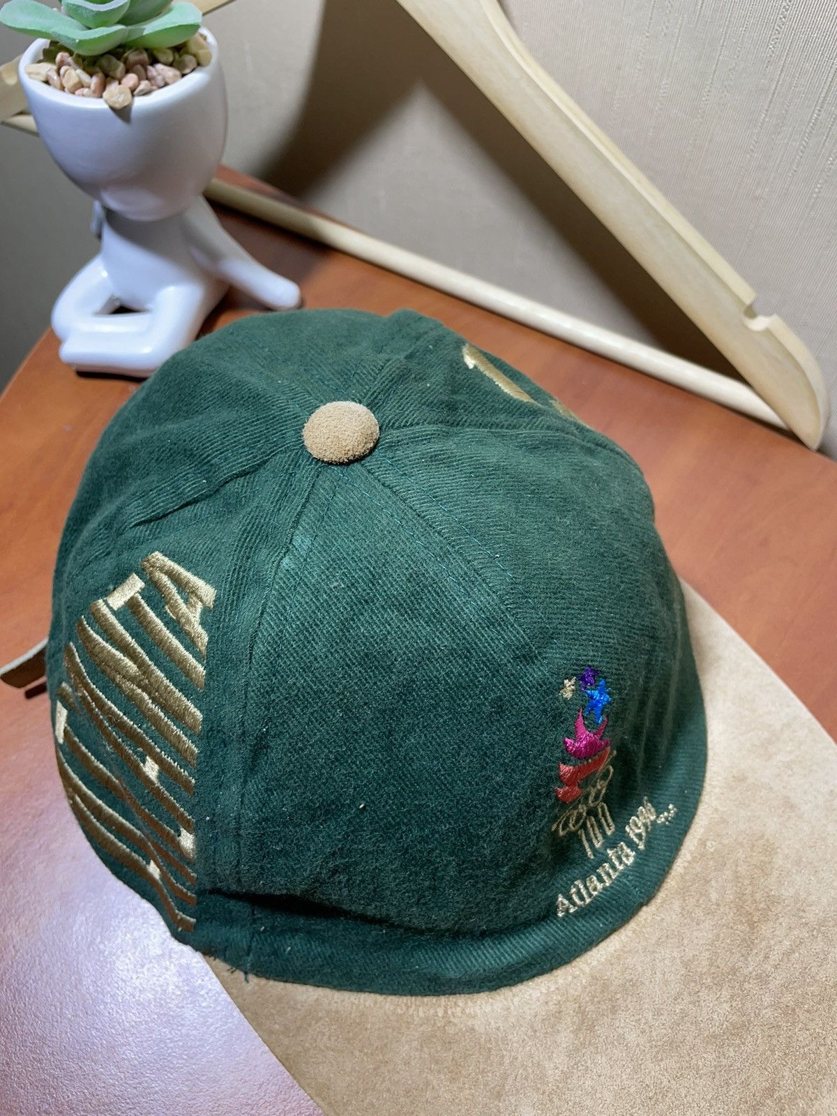 USA Olympics × Vintage Atlanta 1996 vintage streetwear cap Size ONE SIZE - 5 Thumbnail