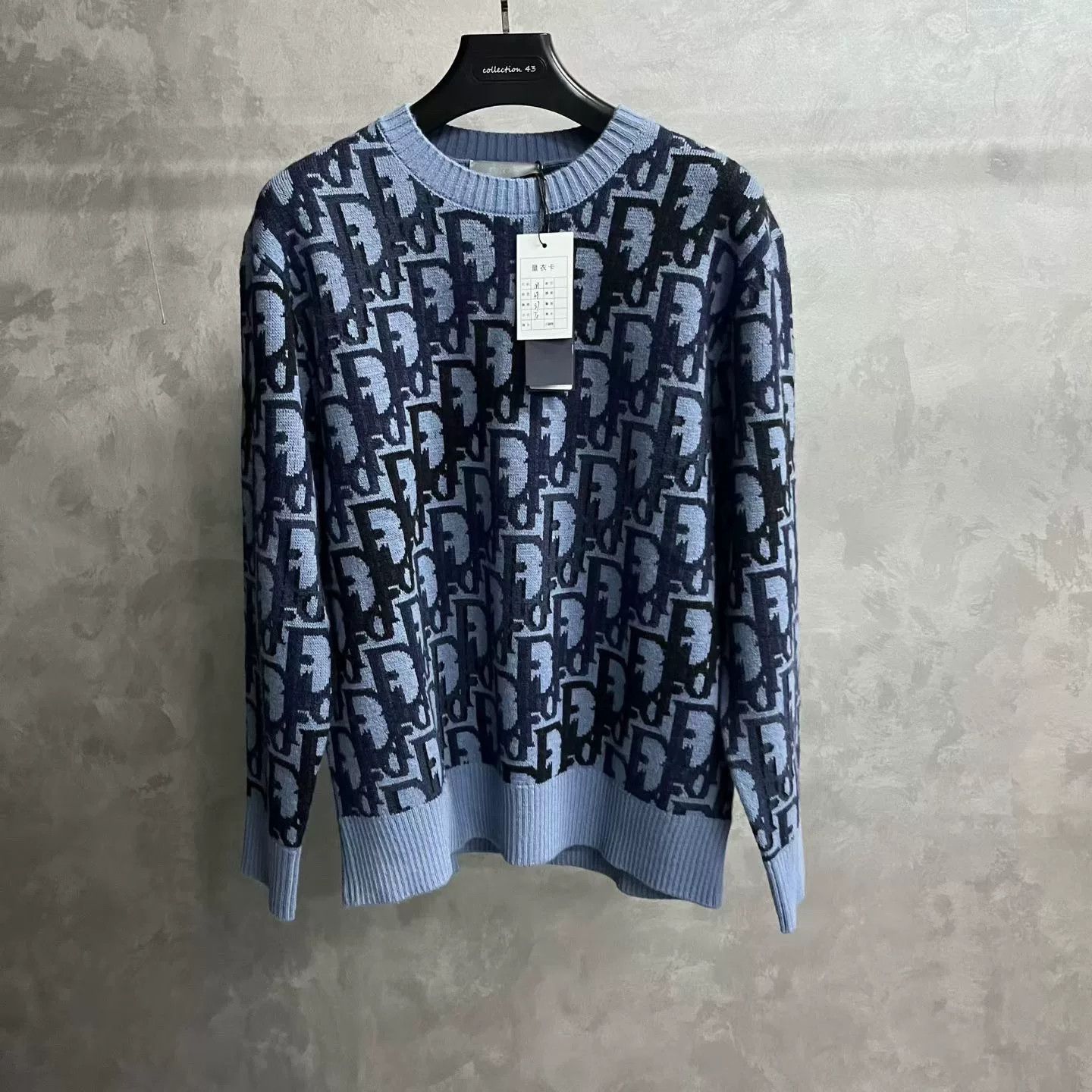 Dior Dior Printed Sweater m Men Size US M / EU 48-50 / 2 - 1 Thumbnail