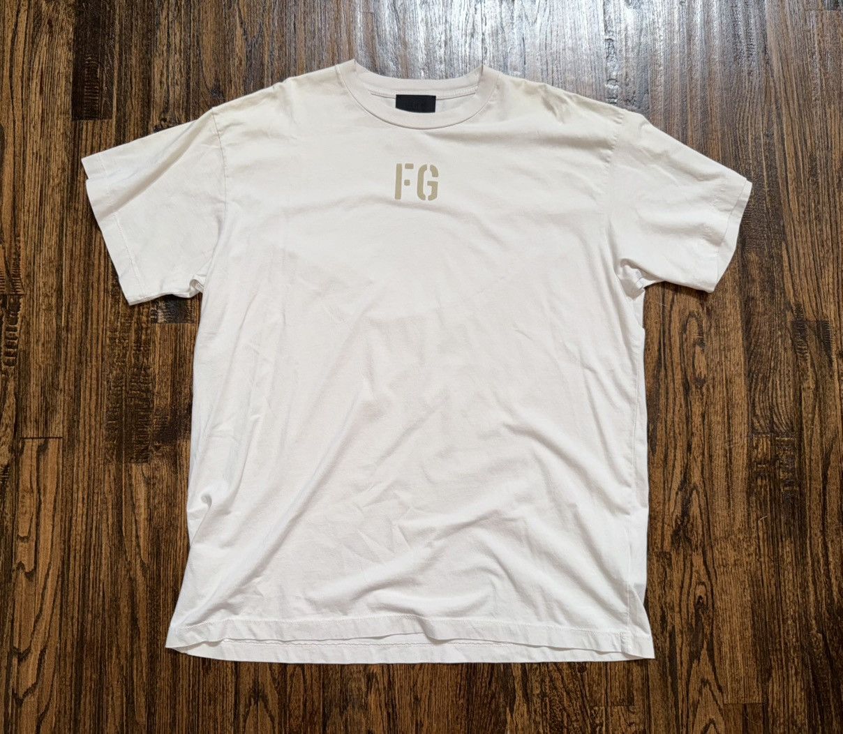 Fear of God Fear Of God Seventh 7th Collection FG Logo T-shirt XL Size US XL / EU 56 / 4 - 1 Thumbnail