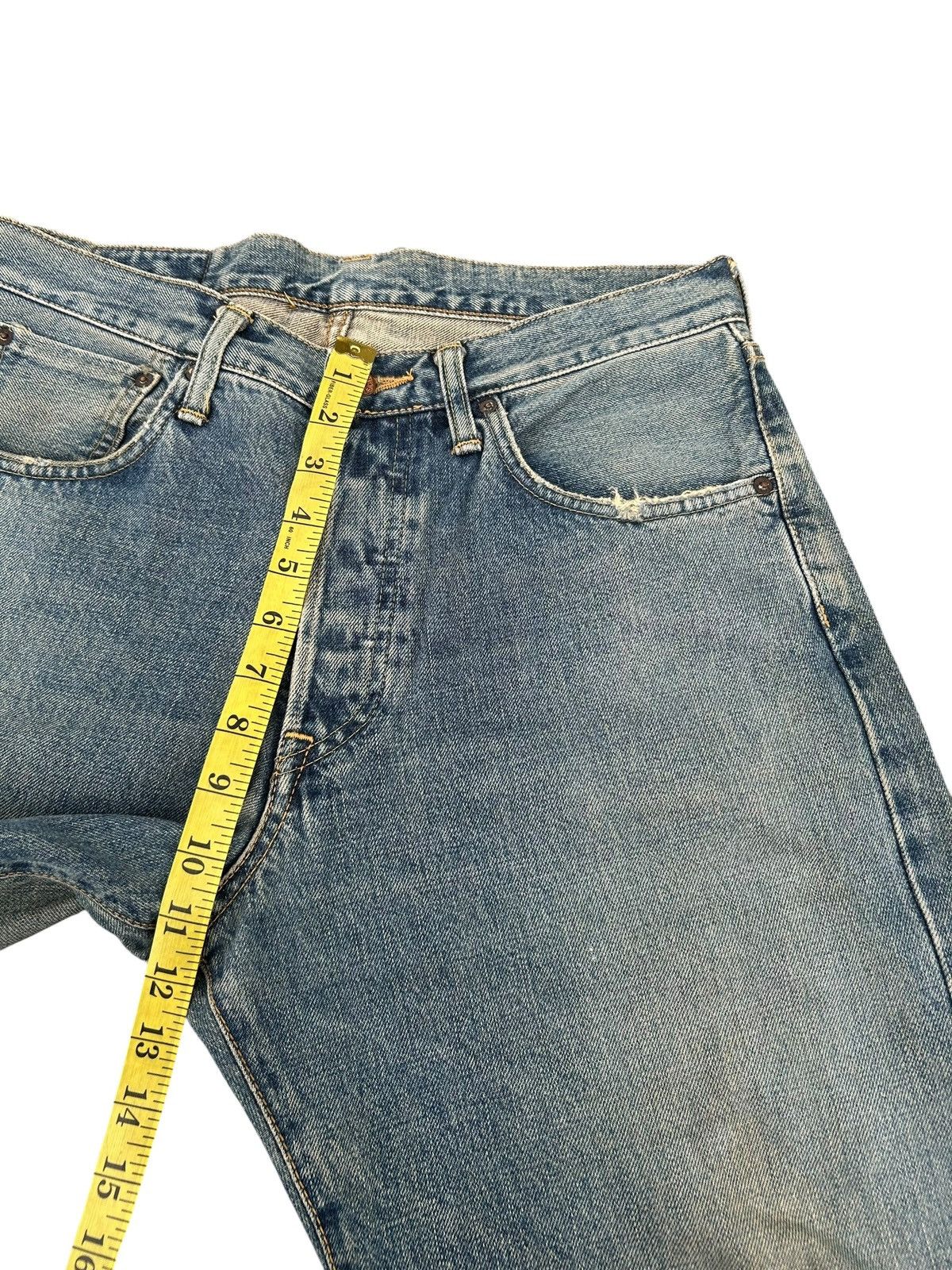 Kapital Vintage Edwin 505x Selvedge Distressed Rusty Denim Jeans ☠️🎌 Size US 32 / EU 48 - 17 Thumbnail