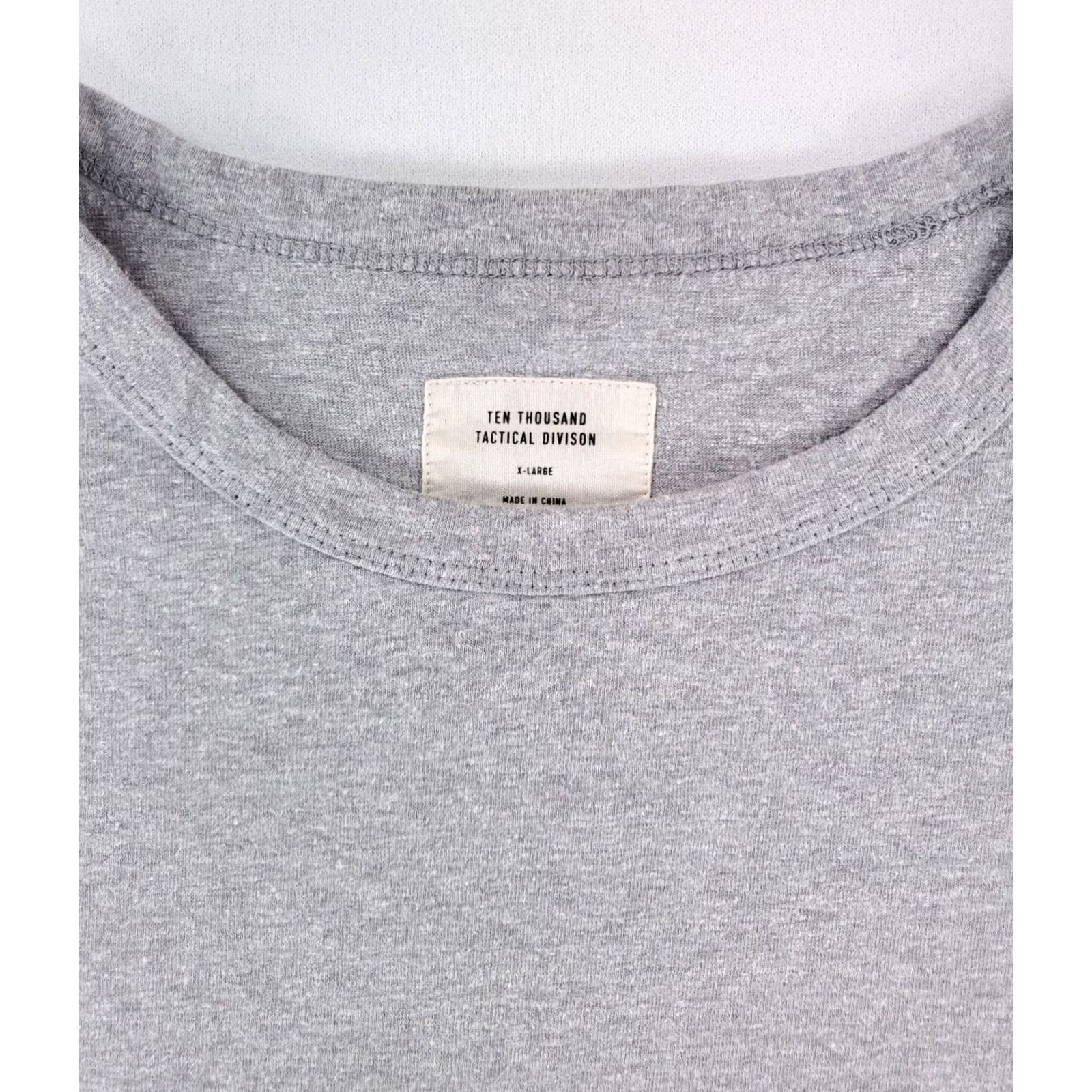 Ten Thousand Ten Thousand T Shirt Gray Short Sleeve Mens XL Division Tactical Size US XL / EU 56 / 4 - 2 Thumbnail