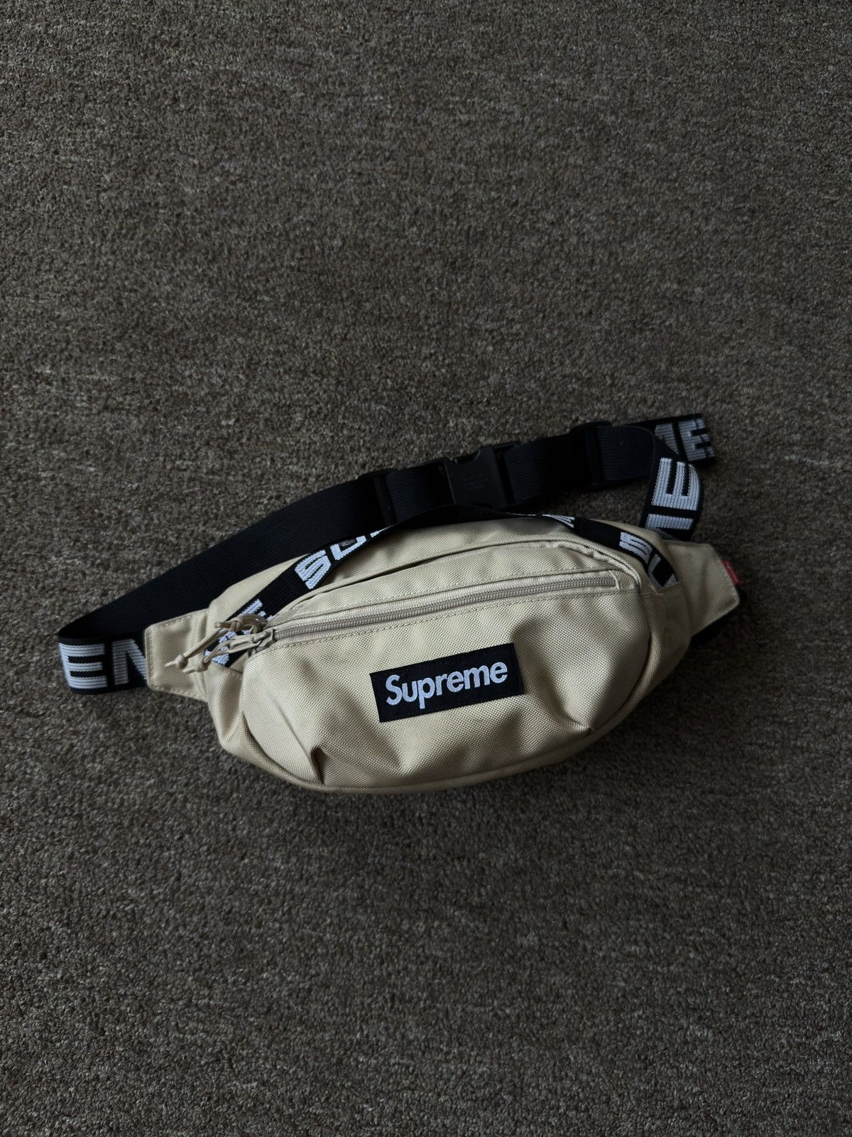 Supreme Supreme Tan Fanny Pack SS18 Size ONE SIZE - 1 Thumbnail