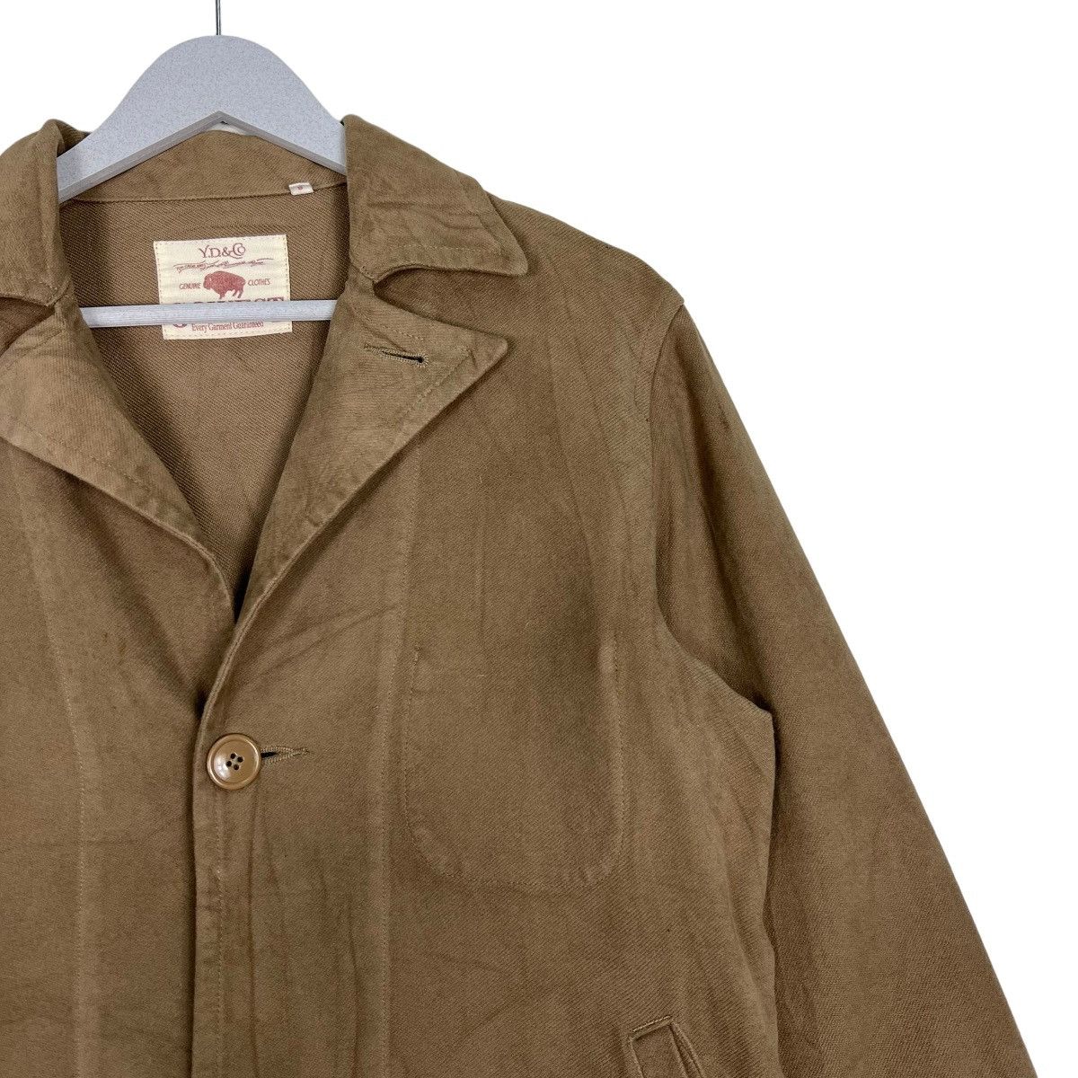 Blue Blue Japan 🔥 GOWEST MOLESKIN CHORE JACKET MADE IN JAPAN Size US S / EU 44-46 / 1 - 6 Thumbnail