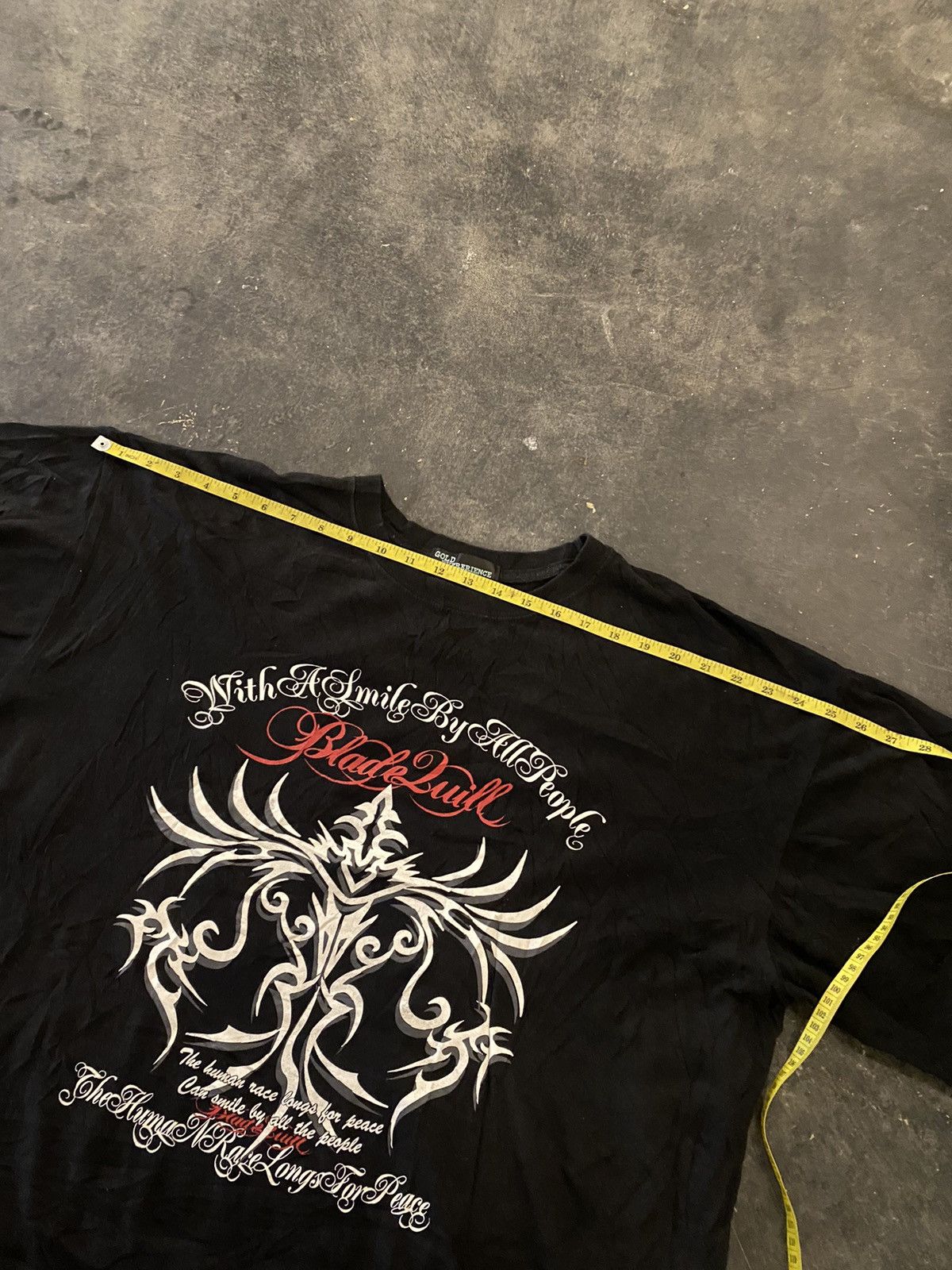 Hysteric Glamour × If Six Was Nine × Japanese Brand Y2k Gold exprerience punks style tshirt Size US XL / EU 56 / 4 - 6 Thumbnail