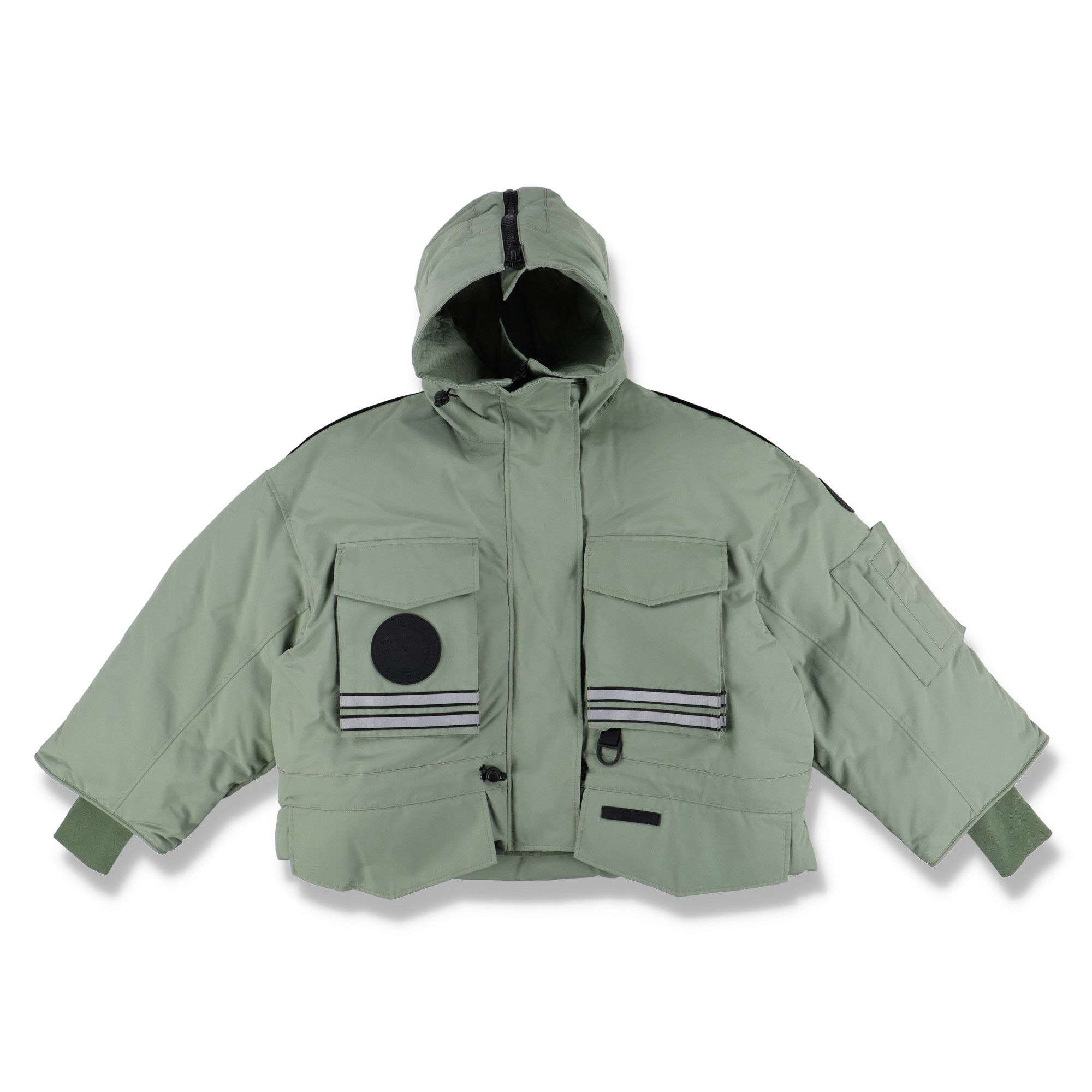 image of Angel Chen x Canada Goose Green Snow Mantra Cropped Jacket, Men's (Size Small)