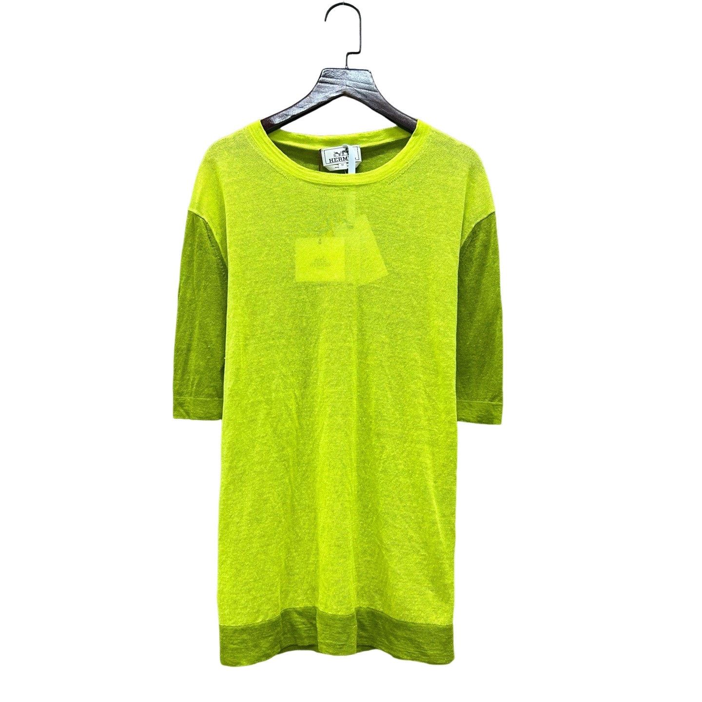 Hermes Hermès Knit Short Sleeve Shirt Size M Size US M / EU 48-50 / 2 - 1 Thumbnail