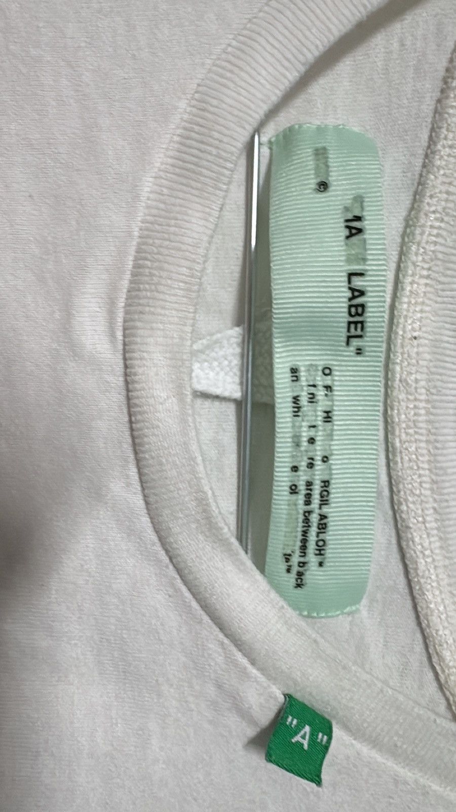 Off-White OFF-WHITE 'Impressionism' Diag Stencil Long Sleeve Shirt Size US M / EU 48-50 / 2 - 6 Thumbnail