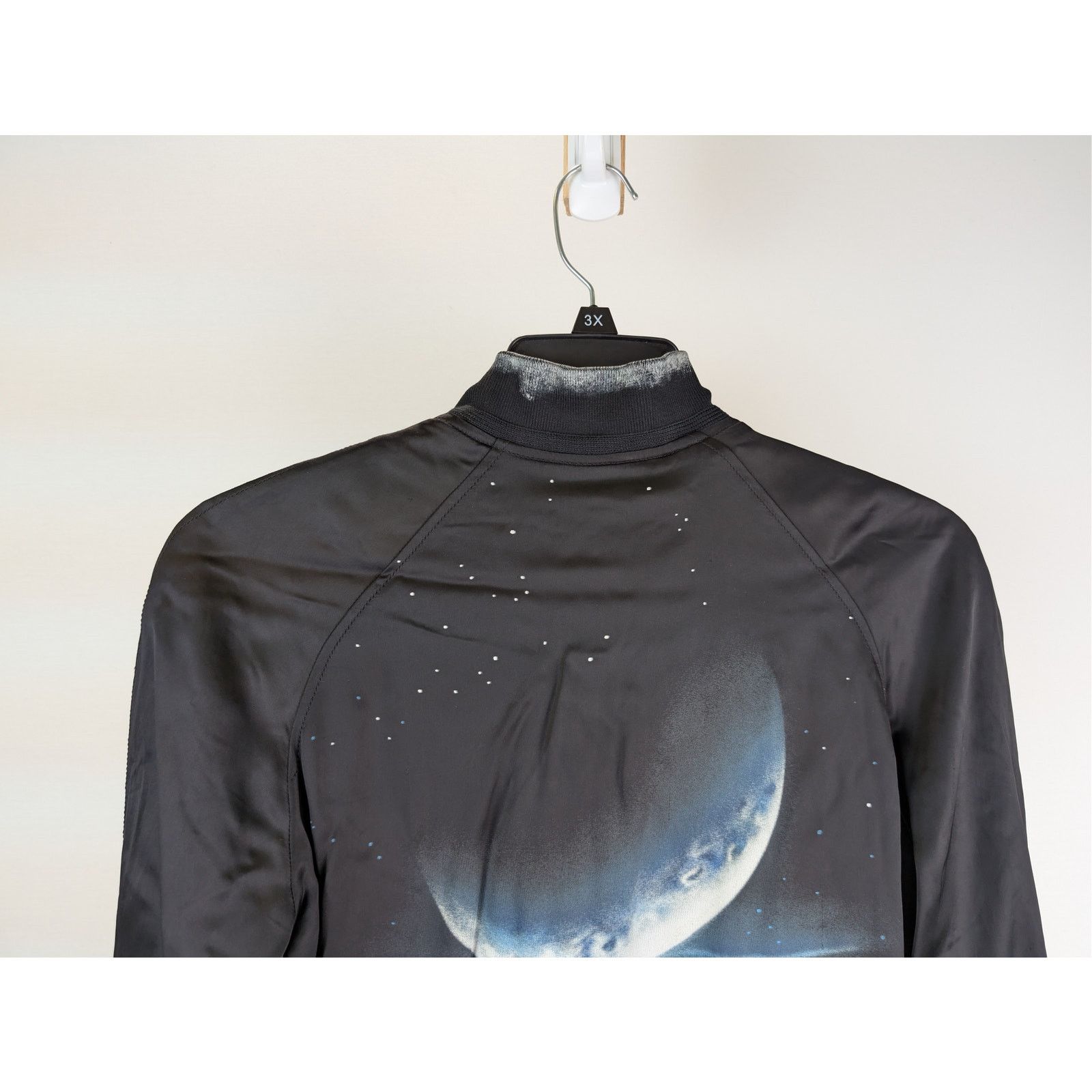Saint Laurent Paris o1rshd1 CC20 "Moonlight on the Water" teddy jacket in black Size US M / EU 48-50 / 2 - 11 Thumbnail
