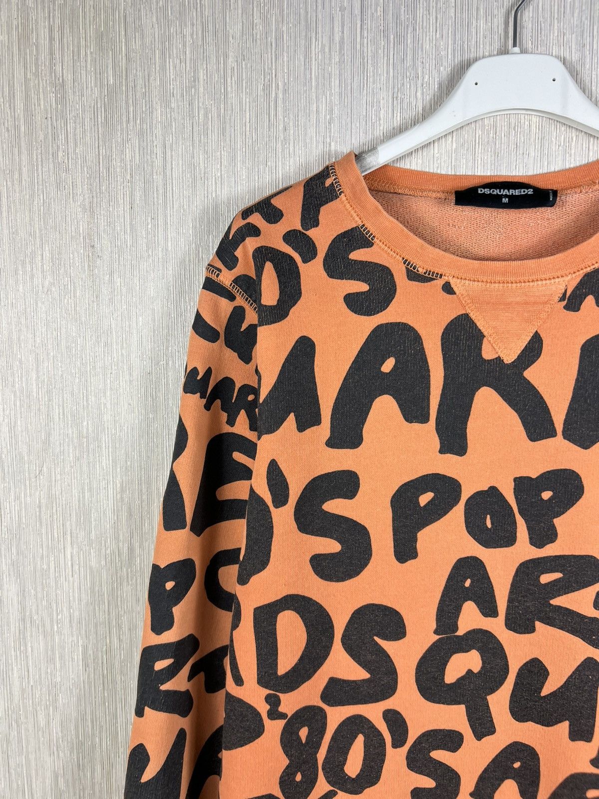 Dsquared2 Vintage Dsquared2 pop culture 80s sweatshirt all over print Size US M / EU 48-50 / 2 - 4 Thumbnail