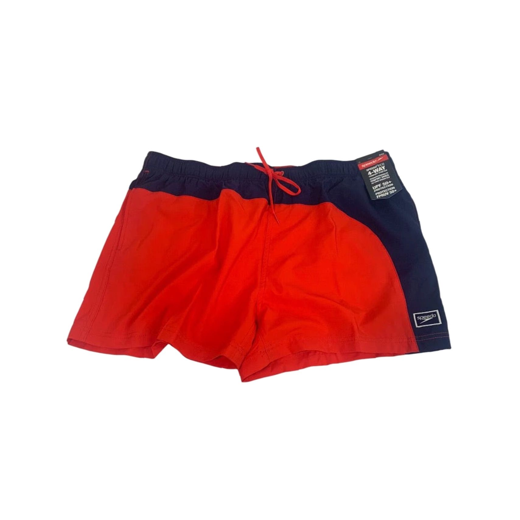 Speedo Speedo Mens Swim Shorts XXL Red New UPF 50+ Protection Eco 4-Way Trunks Size US 39 - 2 Thumbnail