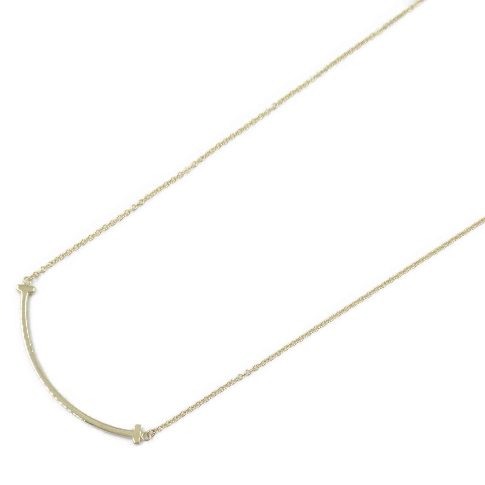 Tiffany & Co. Tiffany Co T-Smile Small Necklace K18 (Yellow Gold) Gold Size ONE SIZE - 1 Thumbnail