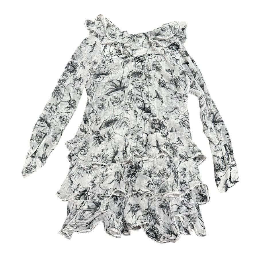 Anthropologie Anthropologie The Betsy Long-Sleeve Tiered Mini Dress Size S Size S / US 4 / IT 40 - 6 Thumbnail