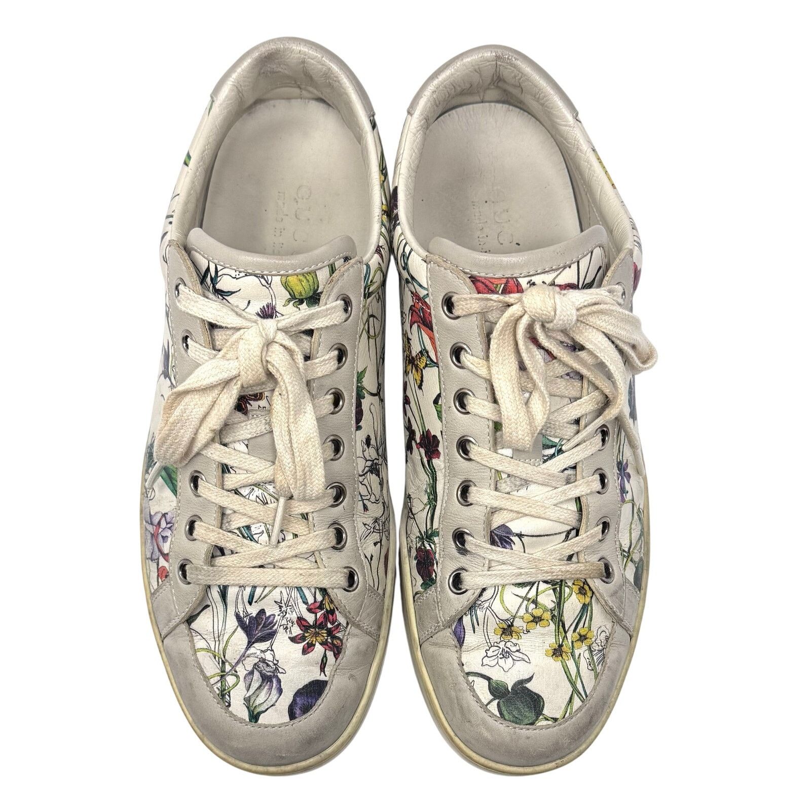 Gucci Gucci Flora Print Sneakers Size US 9 / EU 42 - 2 Thumbnail