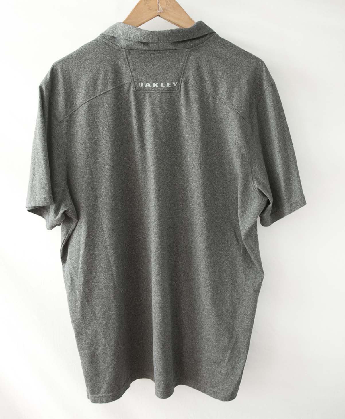 Oakley Oakley Polo Size XL Gray Size US XL / EU 56 / 4 - 5 Thumbnail