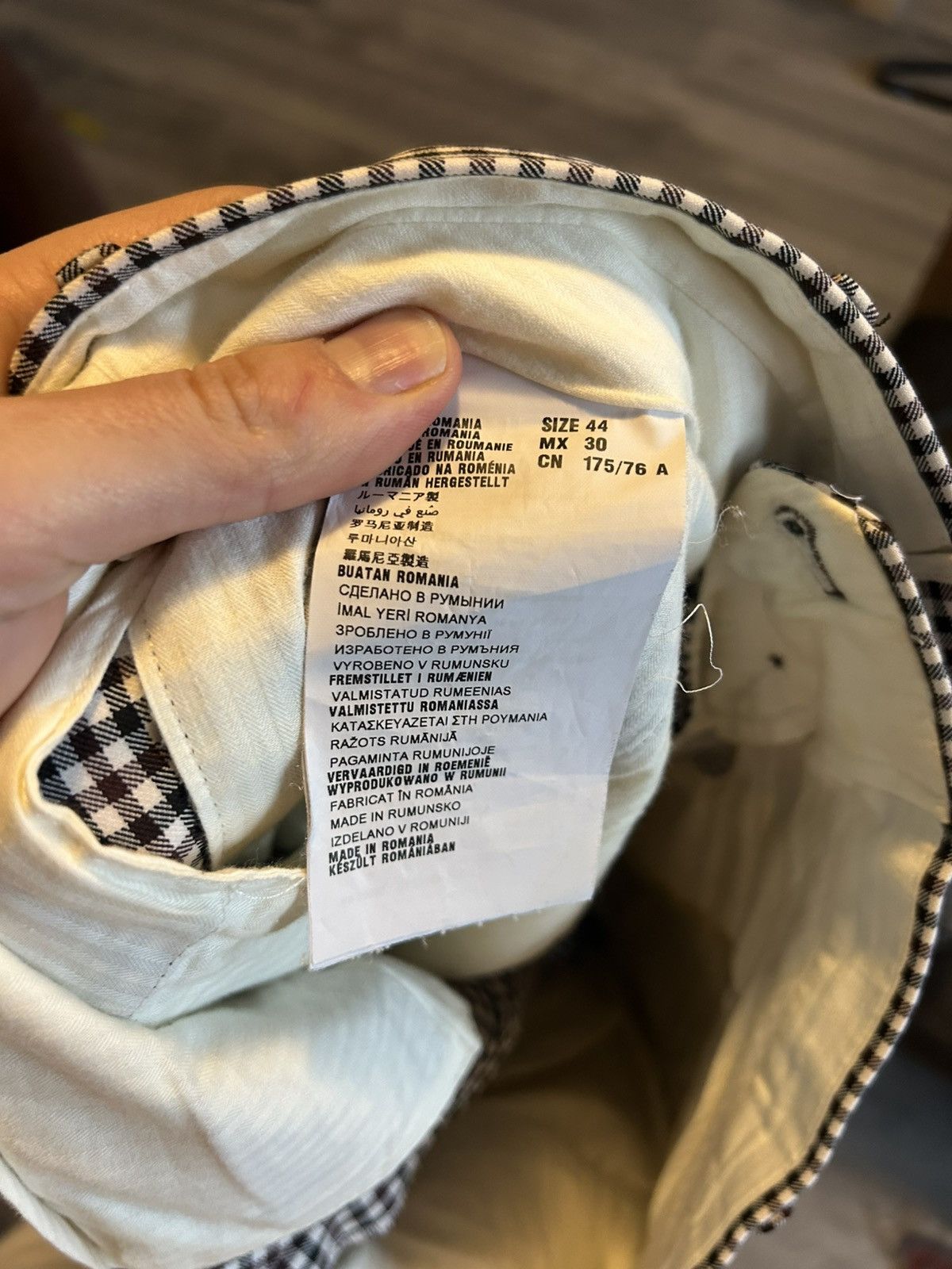 Prada Prada Gingham Check Trousers Size 44 Size US 30 / EU 46 - 11 Thumbnail