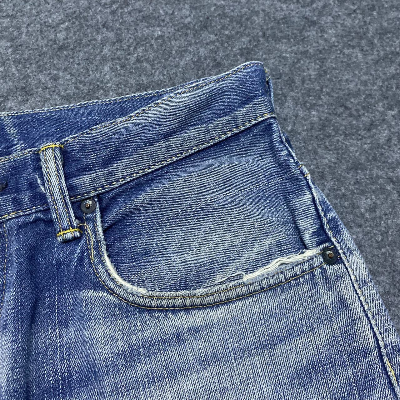 Edwin 💥Best Offer💥Vintage Edwin 503 Buckle Back Selvedge Denim Size US 35 - 9 Thumbnail