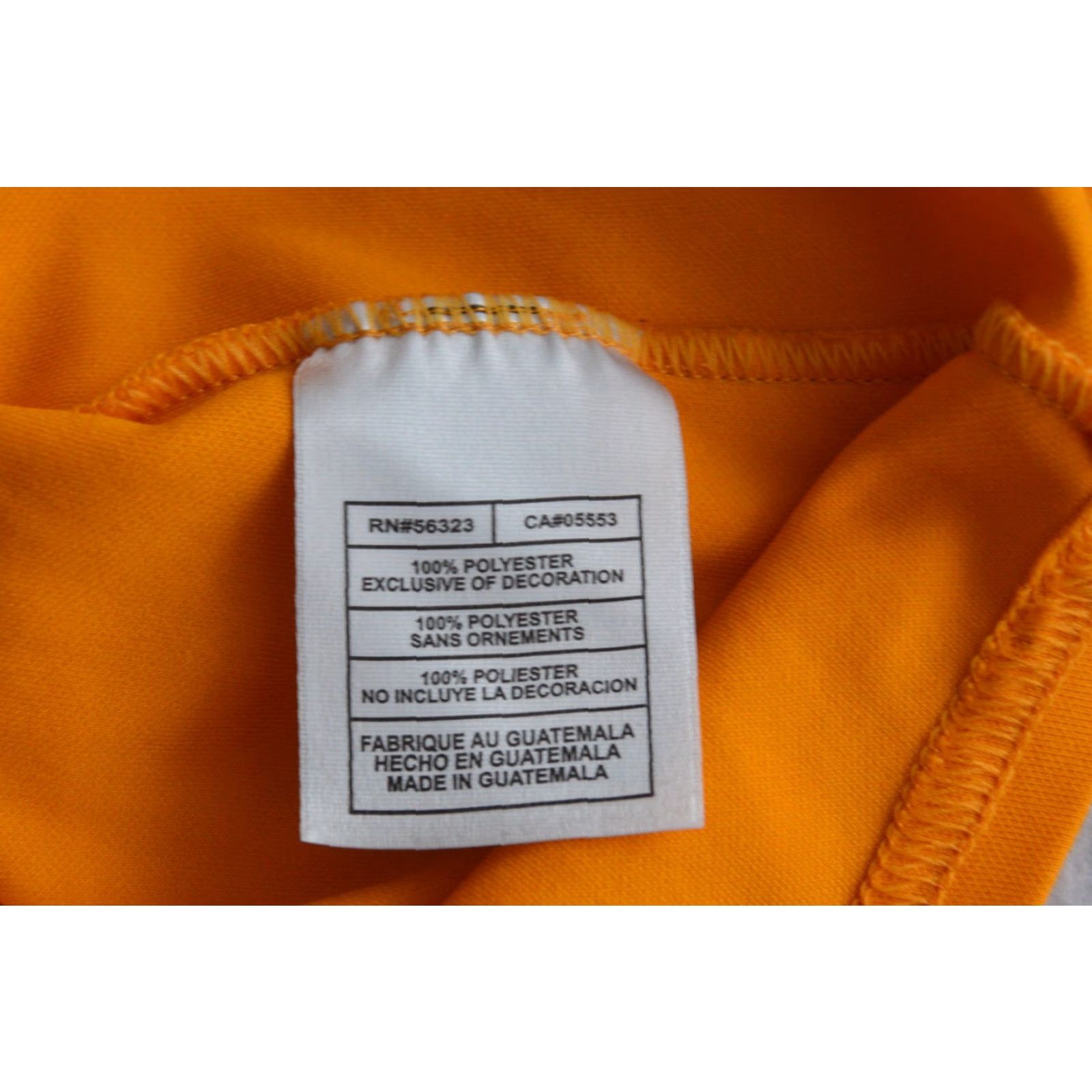 Nike Nike Shirt Mens Orange Long Sleeve Swoosh Logo Crewneck XXL Dri-FIT Cotton Size US XXL / EU 58 / 5 - 5 Thumbnail