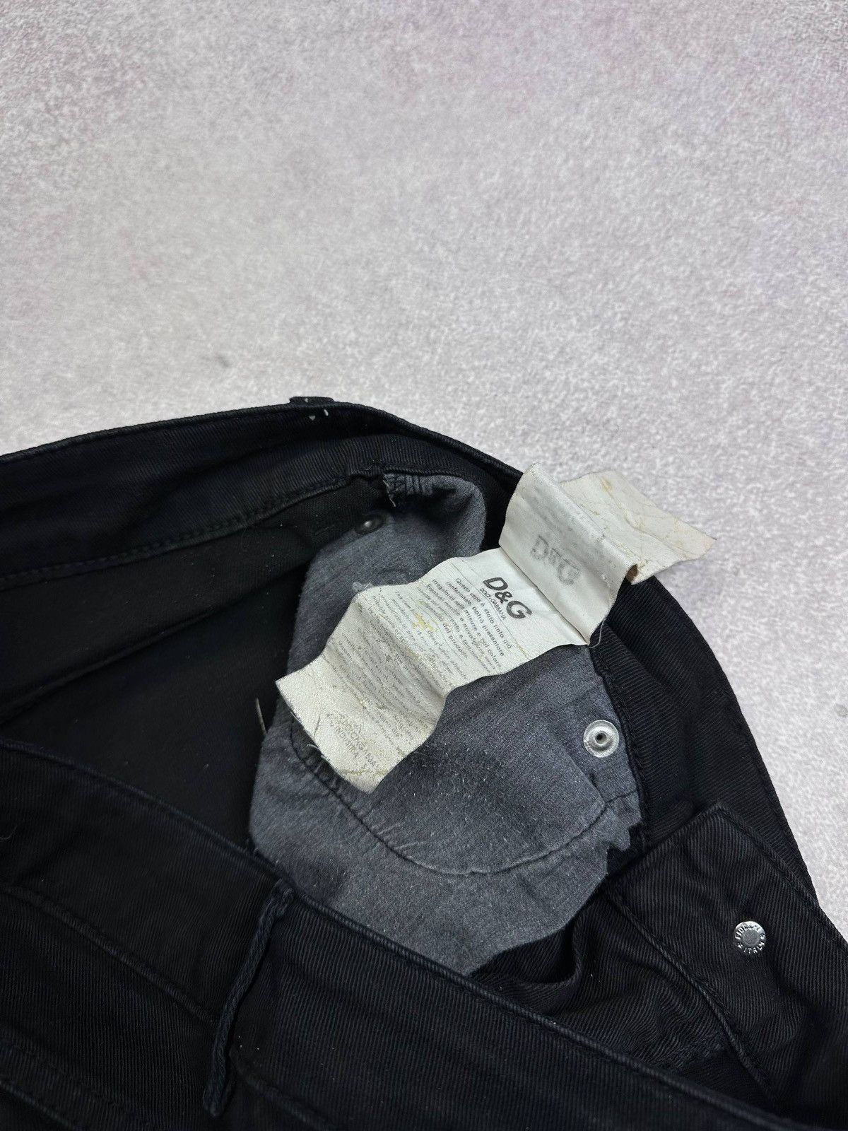 Dolce & Gabbana Vintage Dolce Gabbana Pocket Logo Pants Jeans 26 Womans Size 26" / US 2 / IT 38 - 10 Thumbnail