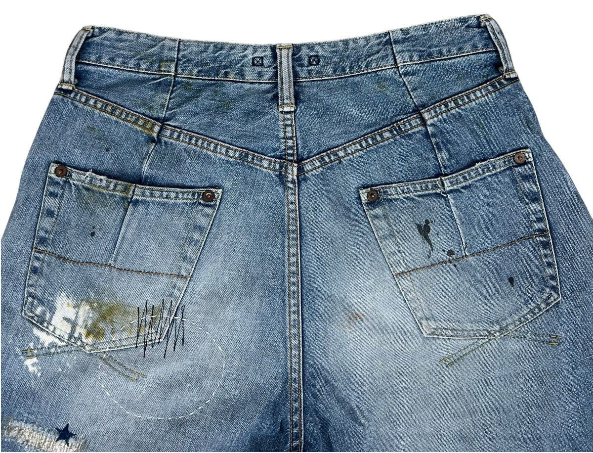Maison MIHARA YASUHIRO Vintage Miharayasuhiro Patchwork Denim Shorts Size US 32 / EU 48 - 5 Thumbnail