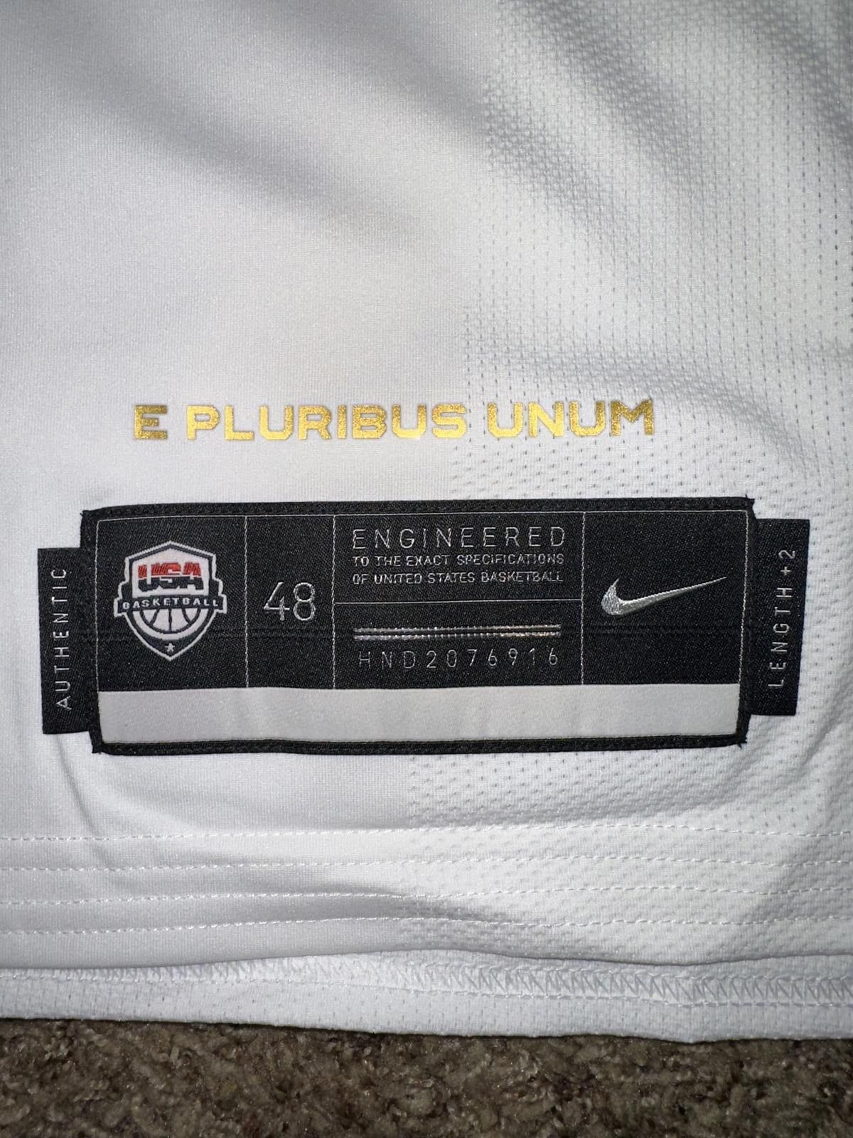 Nike Nike Team USA Basketball 2020/21 Olympics Home Jersey Size US L / EU 52-54 / 3 - 4 Thumbnail