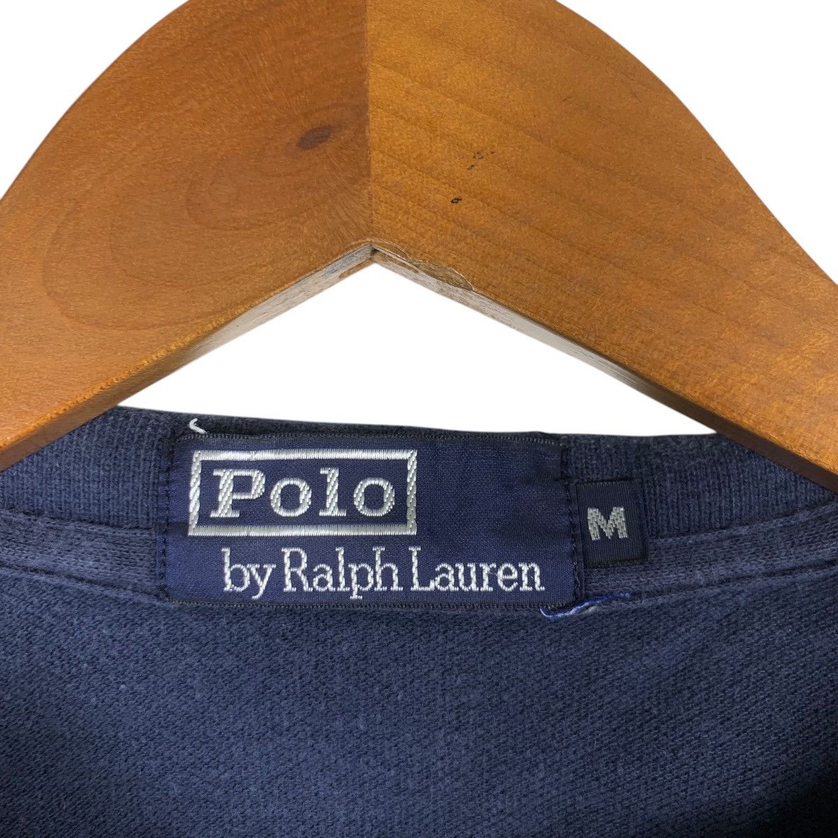 Polo Ralph Lauren Vintage 90’ POLO RALPH LAUREN Natural Indigo Dye Tee Shirt Size M / US 6-8 / IT 42-44 - 7 Thumbnail