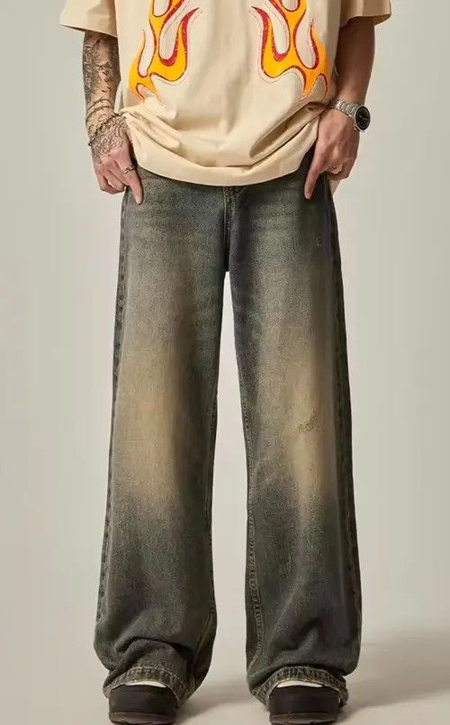 Japanese Brand Matsumoto x Kato Washed flare jeans Size US 29 - 7 Thumbnail