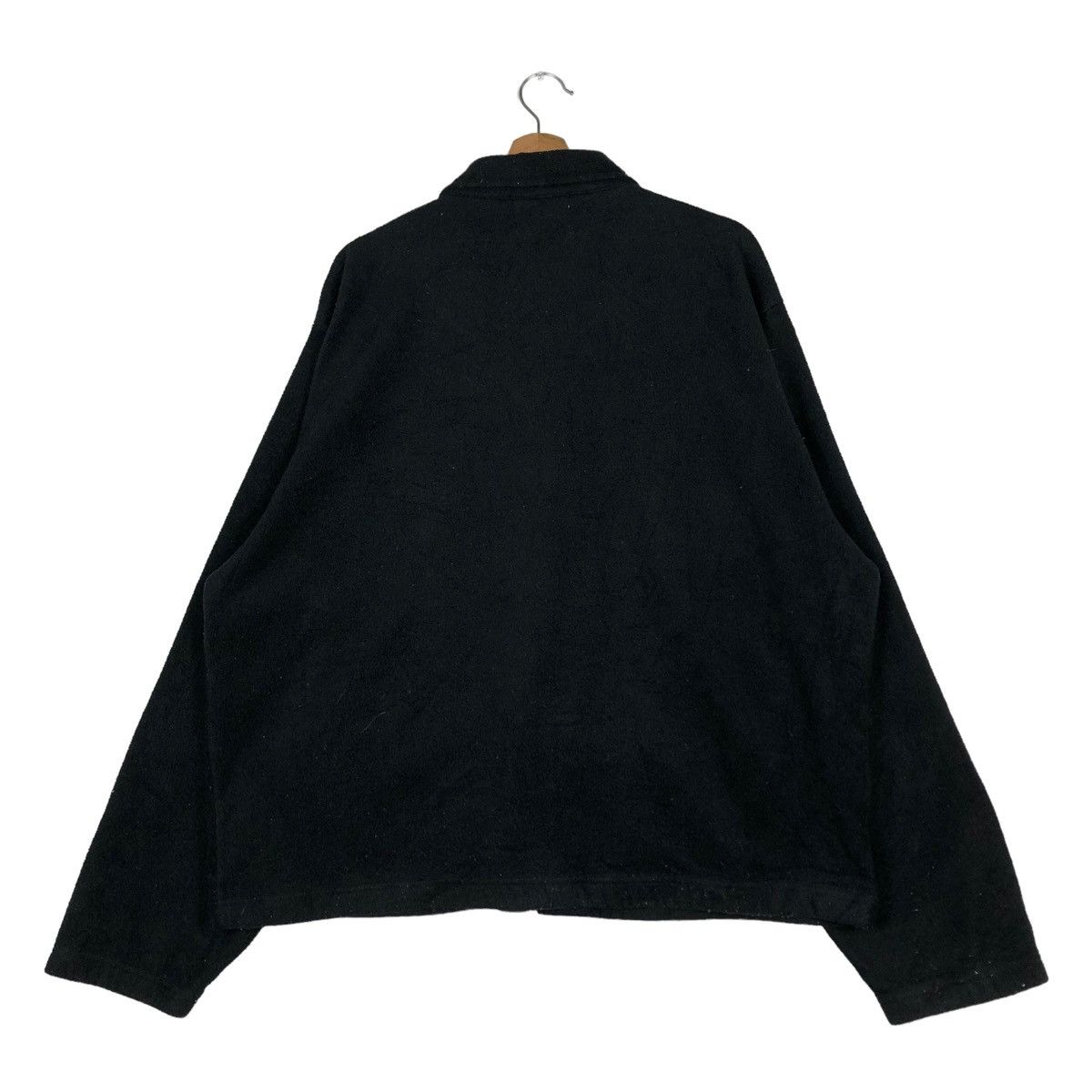 Polo Ralph Lauren 🔥BLACK VINTAGE FLEECE JACKET ZIPPER POLO RALPH LAUREN Size US L / EU 52-54 / 3 - 8 Thumbnail