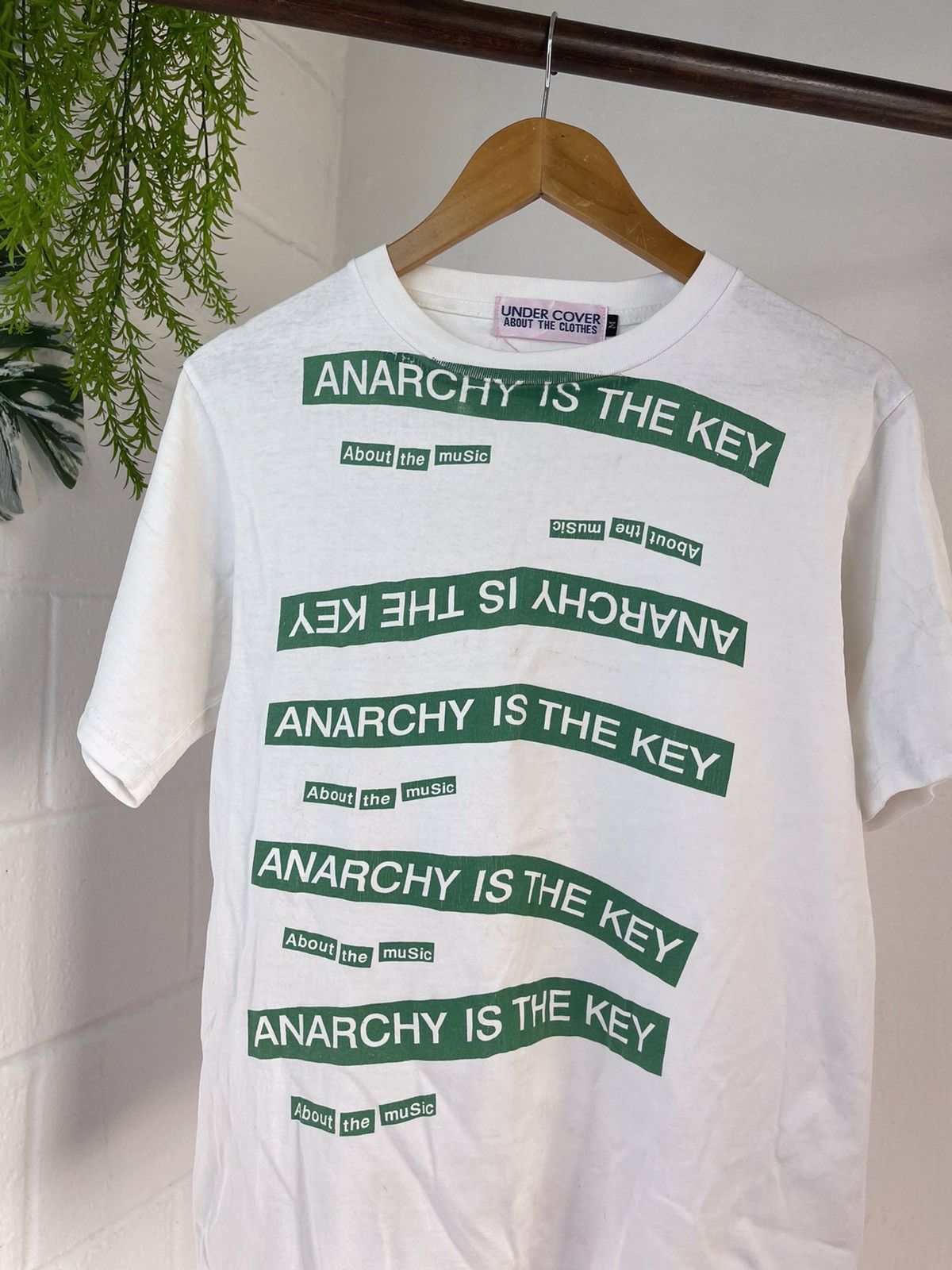 Jun Takahashi × Undercover Rare Green Anarchy Is The Key Undercover Jun Takahashi Size US M / EU 48-50 / 2 - 5 Thumbnail
