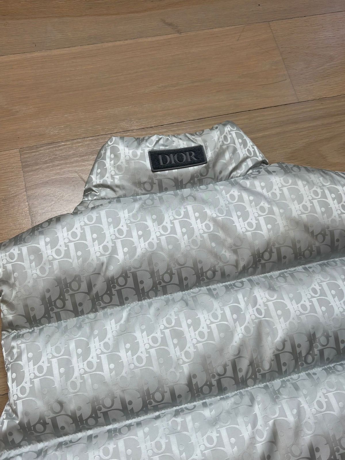 Dior Dior Oblique Grey Vest Puffer Size US M / EU 48-50 / 2 - 15 Thumbnail