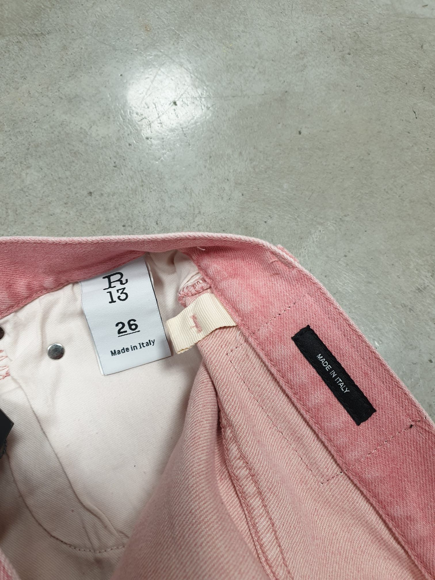 R13 R13 MULTI POCKET SHORTS CORAL STRETCH R13WD150-D308B Size 26" / US 2 / IT 38 - 10 Thumbnail