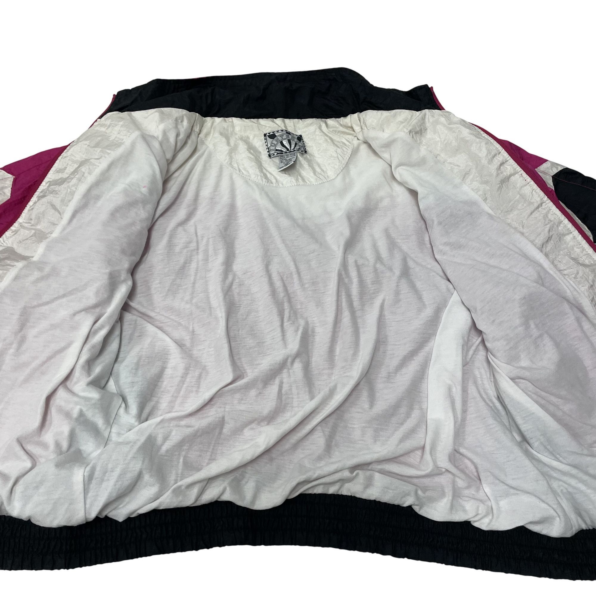 Other Vtg Sunterra HOT PINK COLOR BLOCK Streetwear Windbreaker Size XL / US 12-14 / IT 48-50 - 9 Thumbnail