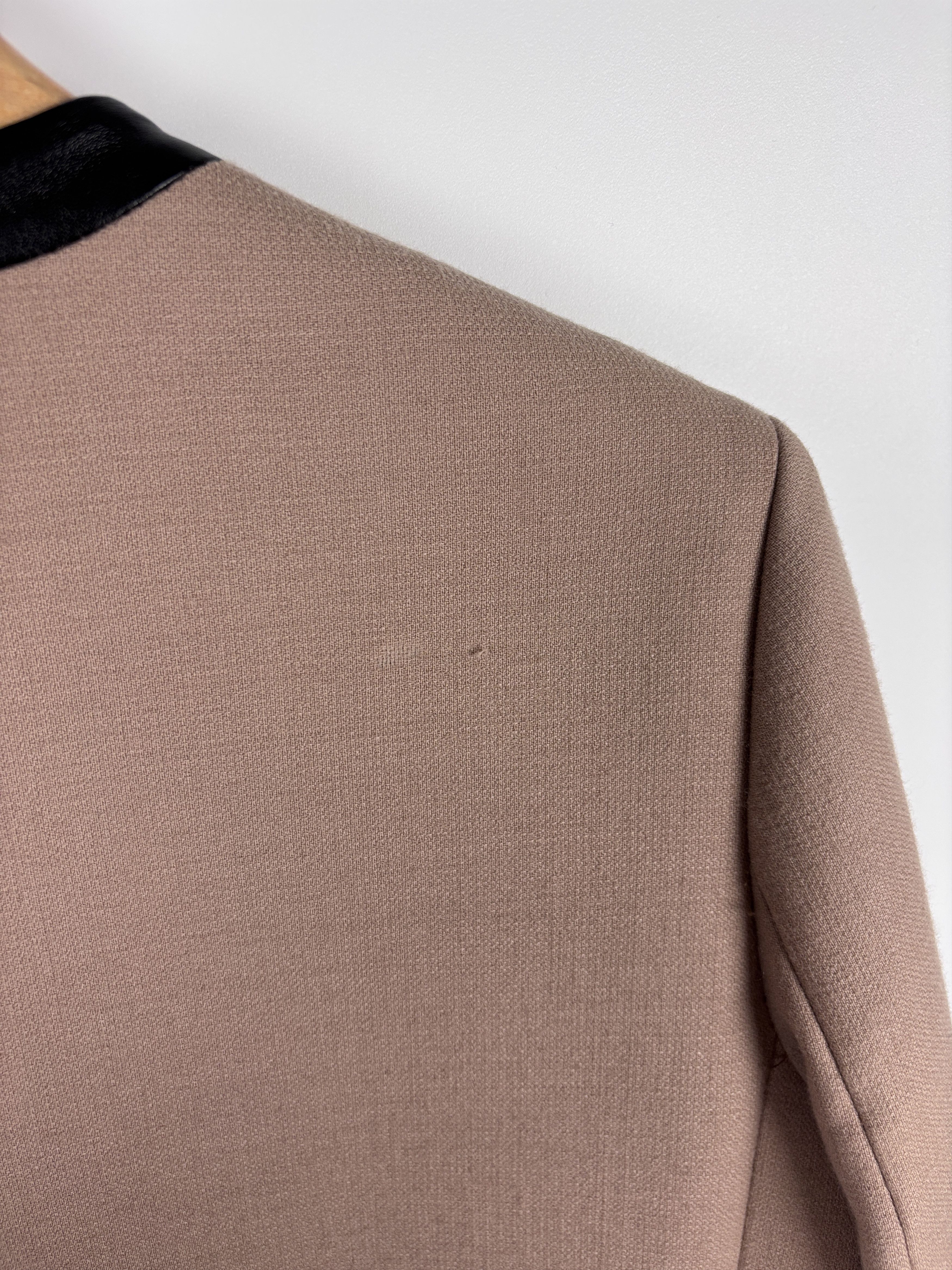 Iceberg Womens Iceberg Coat Blazer Wool Jacket Beige/Brown Size 44 Size M / US 6-8 / IT 42-44 - 9 Thumbnail