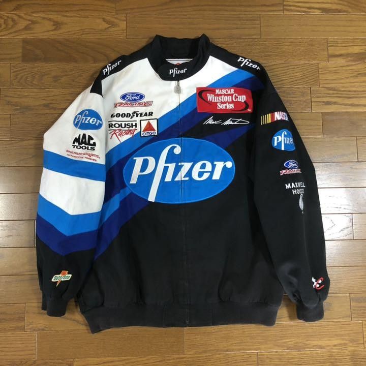 Vintage Pfizer Racing Jacket | Grailed