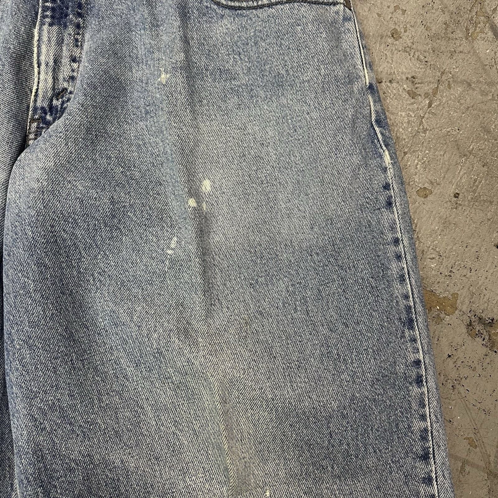 Levi's × Vintage Vintage Y2K Levi’s Silvertab Blue Baggy Denim Jeans 36x32 Size US 36 / EU 52 - 4 Thumbnail