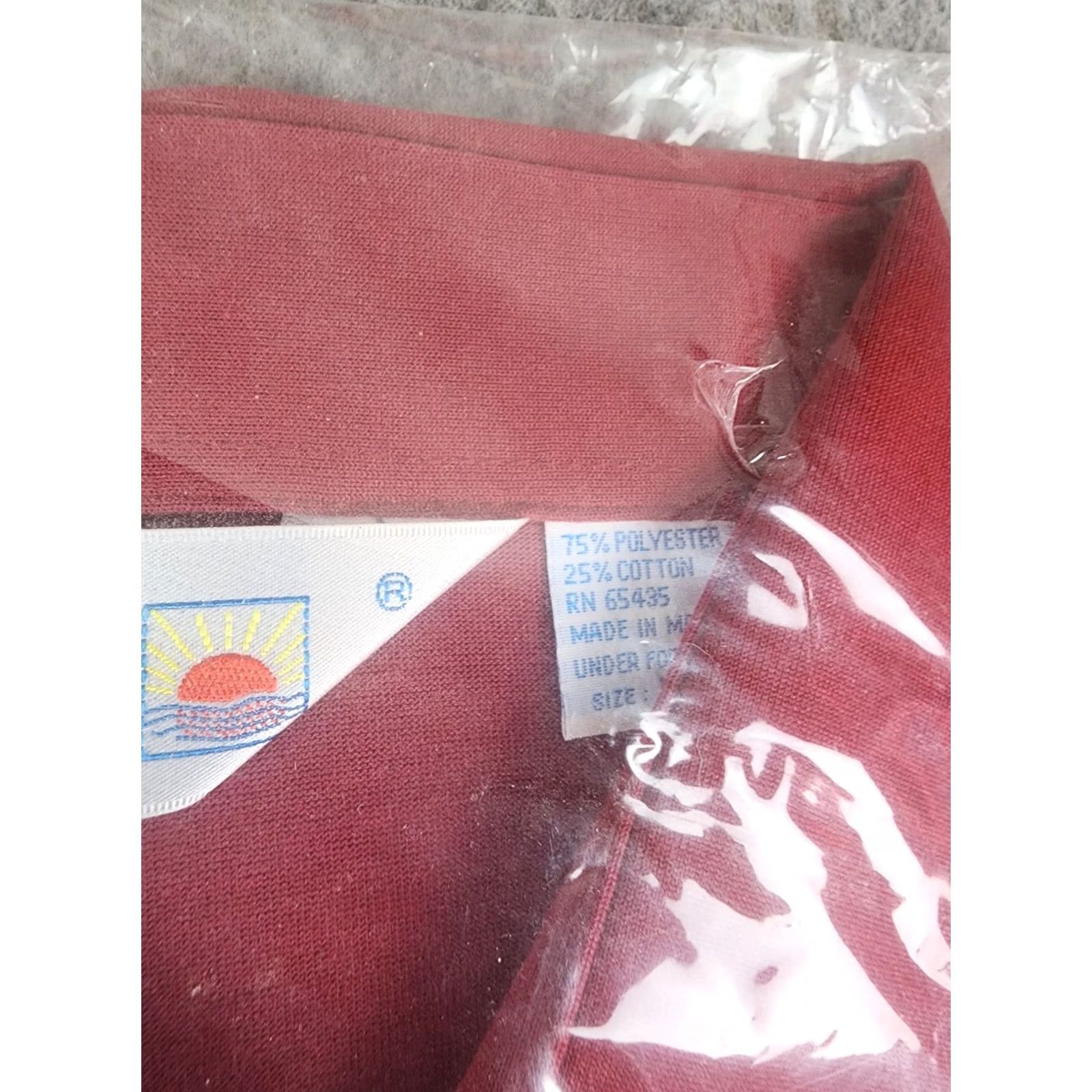 Vintage VINTAGE Sunrise Active Sportswear Polo Shirt Men XL Red Short Sleeve New 1980s Size US XL / EU 56 / 4 - 6 Thumbnail
