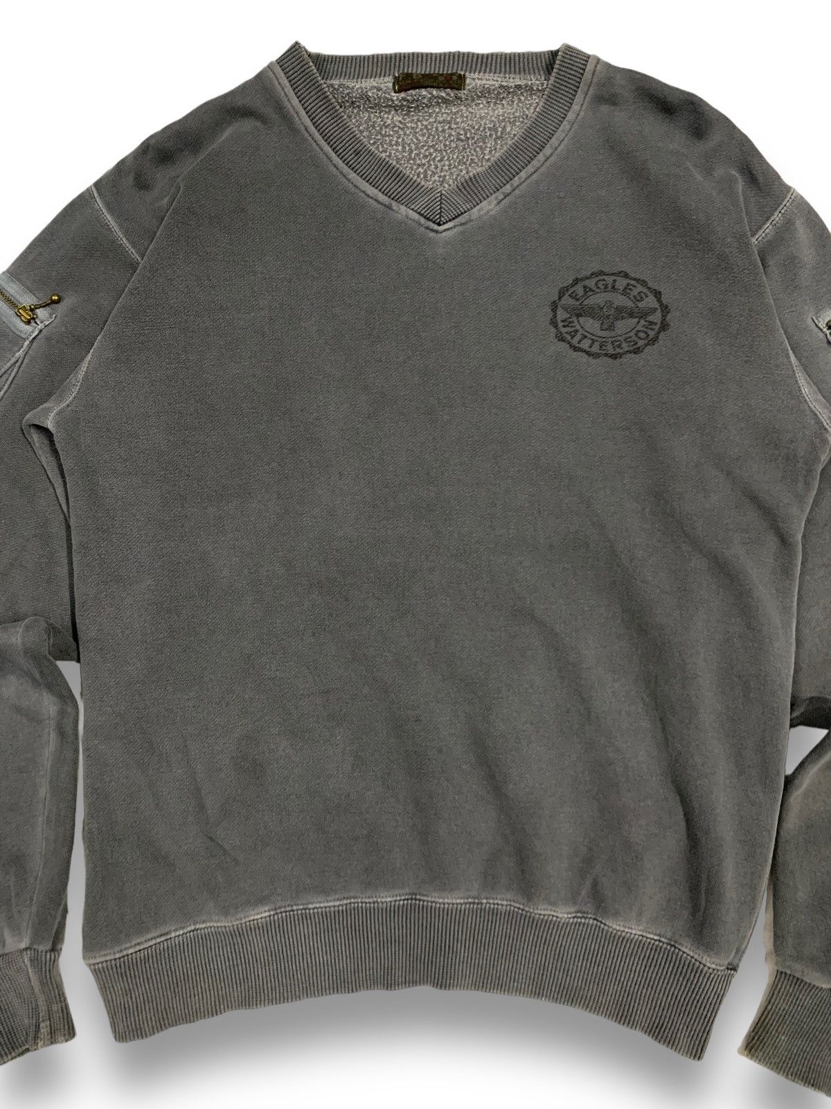 Japanese Brand Vintage Japanese Brand FB Key US Army Faded Sweatshirt Size US M / EU 48-50 / 2 - 3 Thumbnail