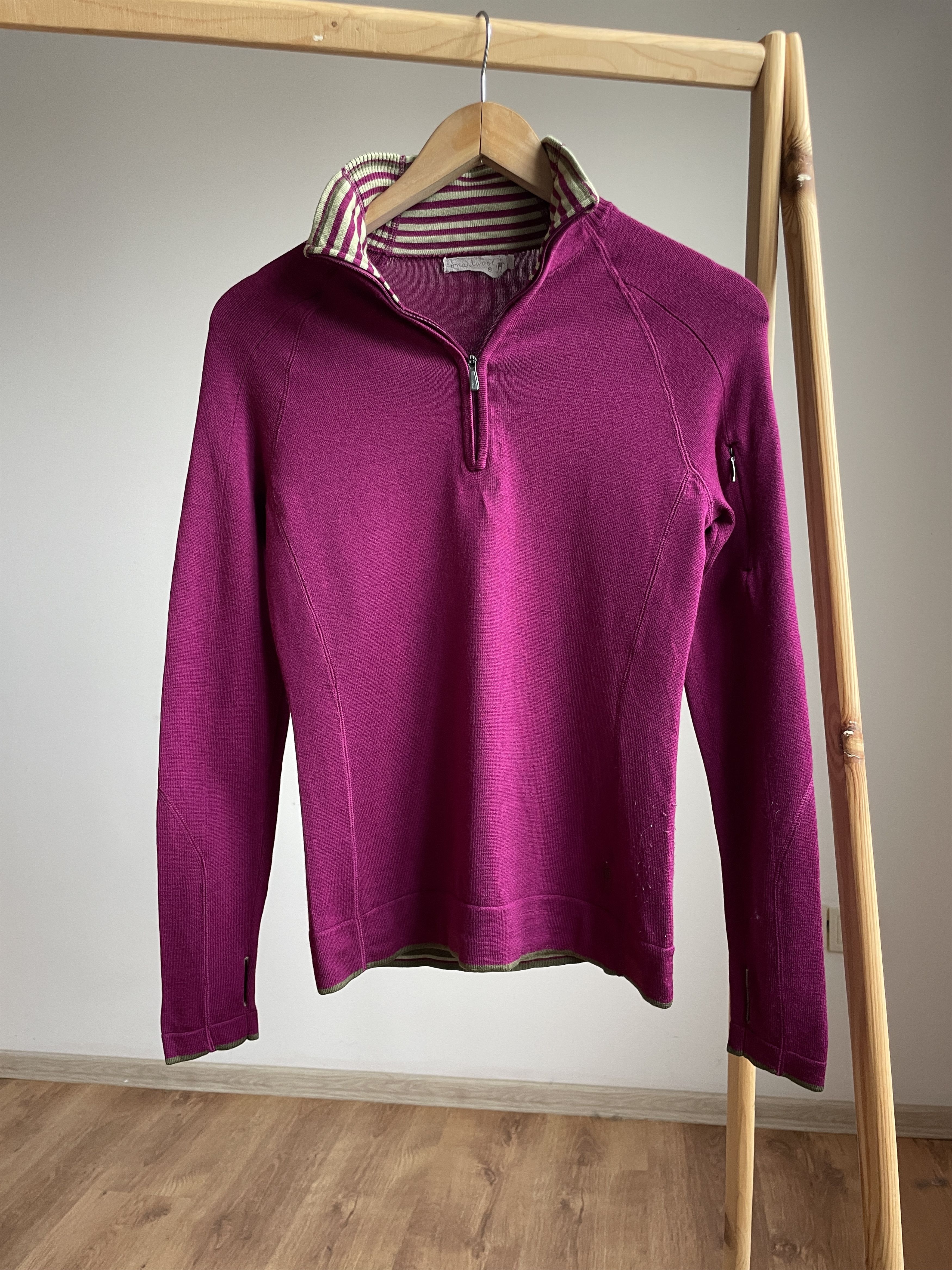 Smartwool Smartwool Womens Mid Layer Wool 1/4 Zip Sweater Size S Size S / US 4 / IT 40 - 1 Thumbnail